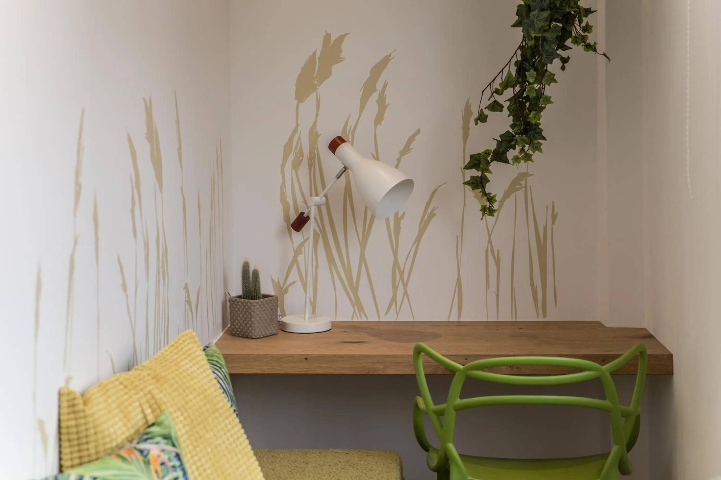 Decorative detail in Olympus Residence