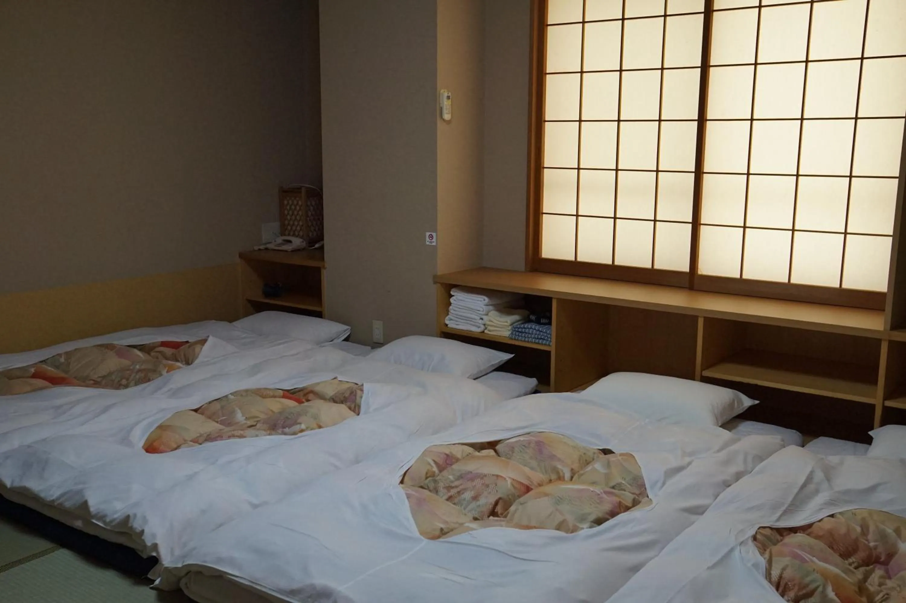 Bed in Annex Katsutaro Ryokan