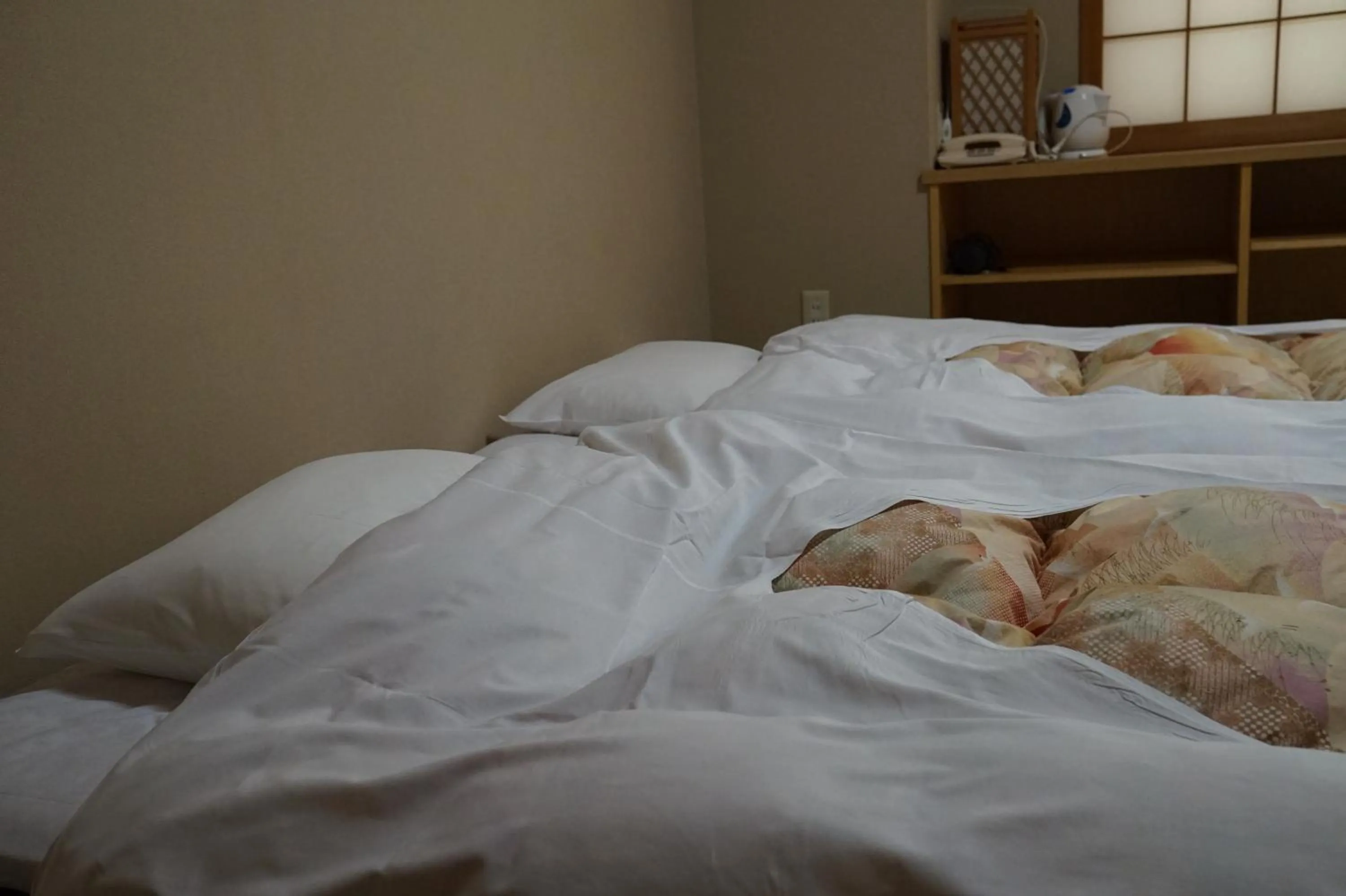 Bed in Annex Katsutaro Ryokan