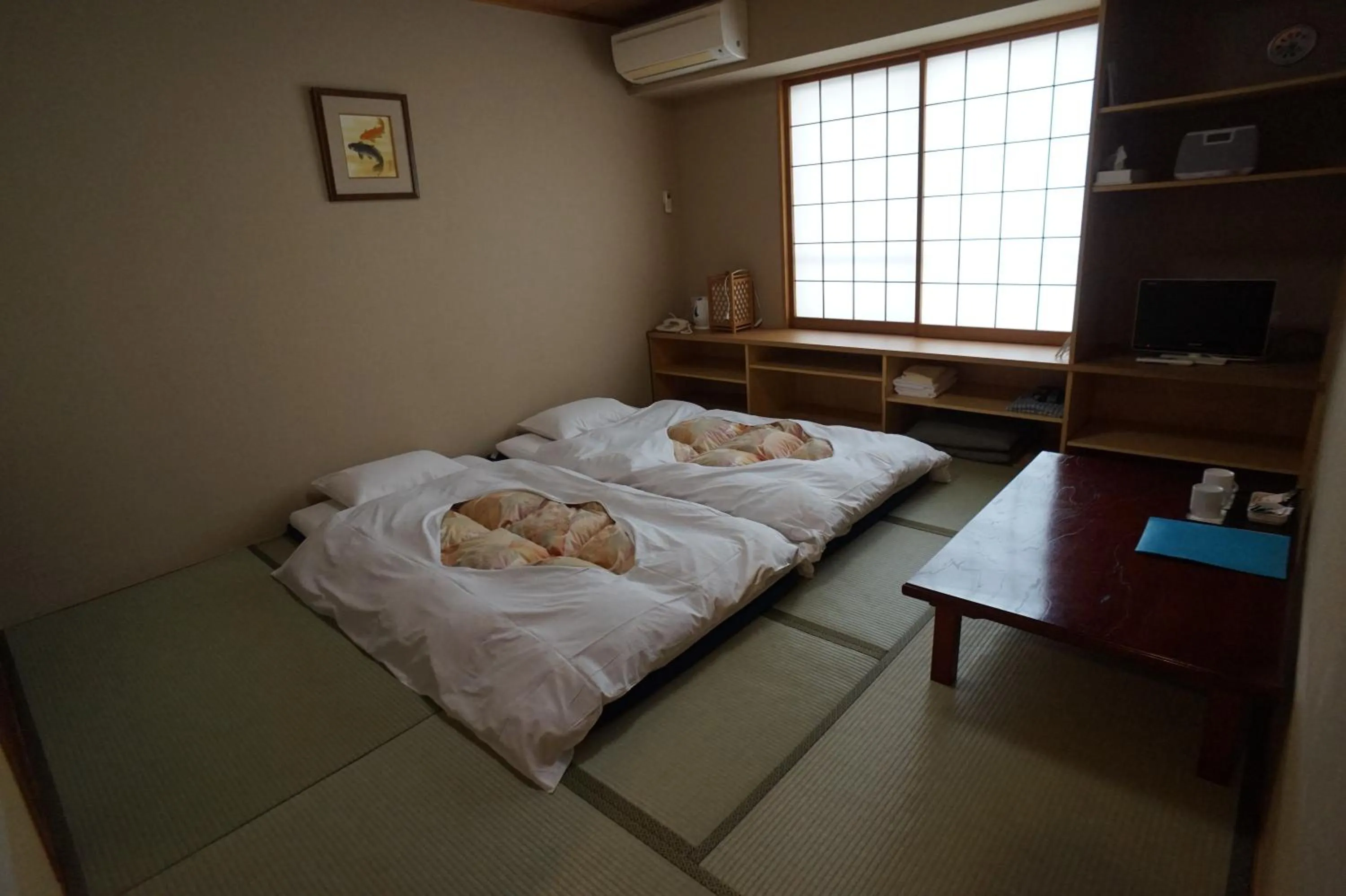 Bed in Annex Katsutaro Ryokan