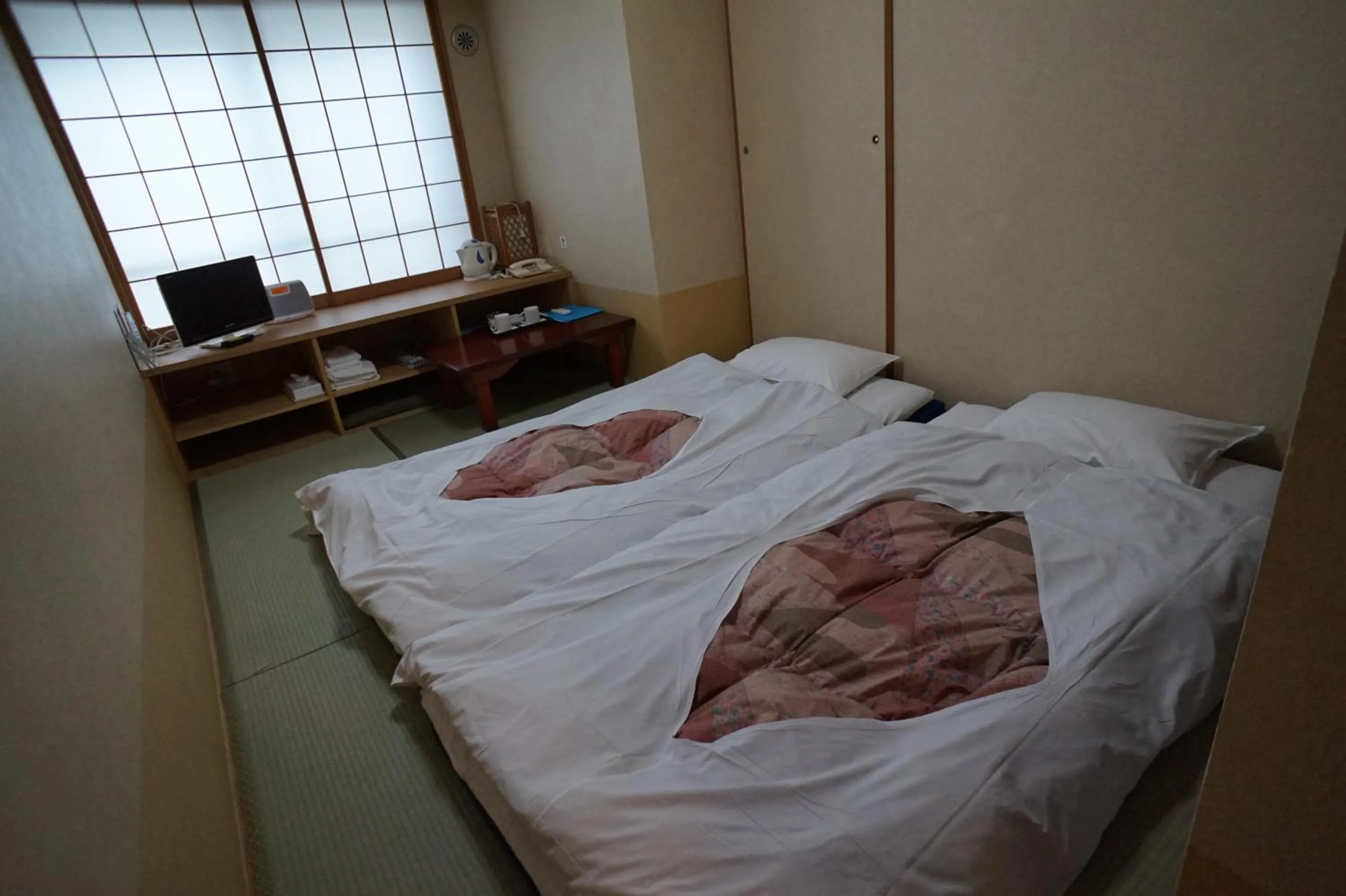 Bed in Annex Katsutaro Ryokan