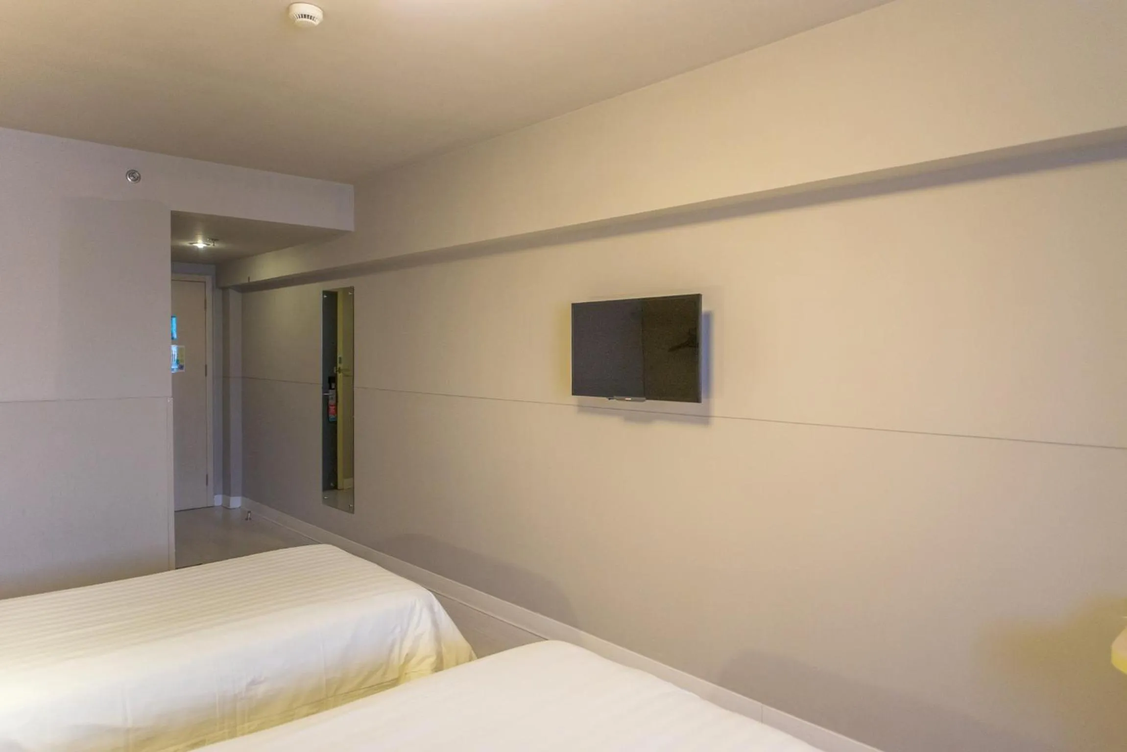 Bed in Jinjiang Inn Select Pingshang Taizhou Medicine City