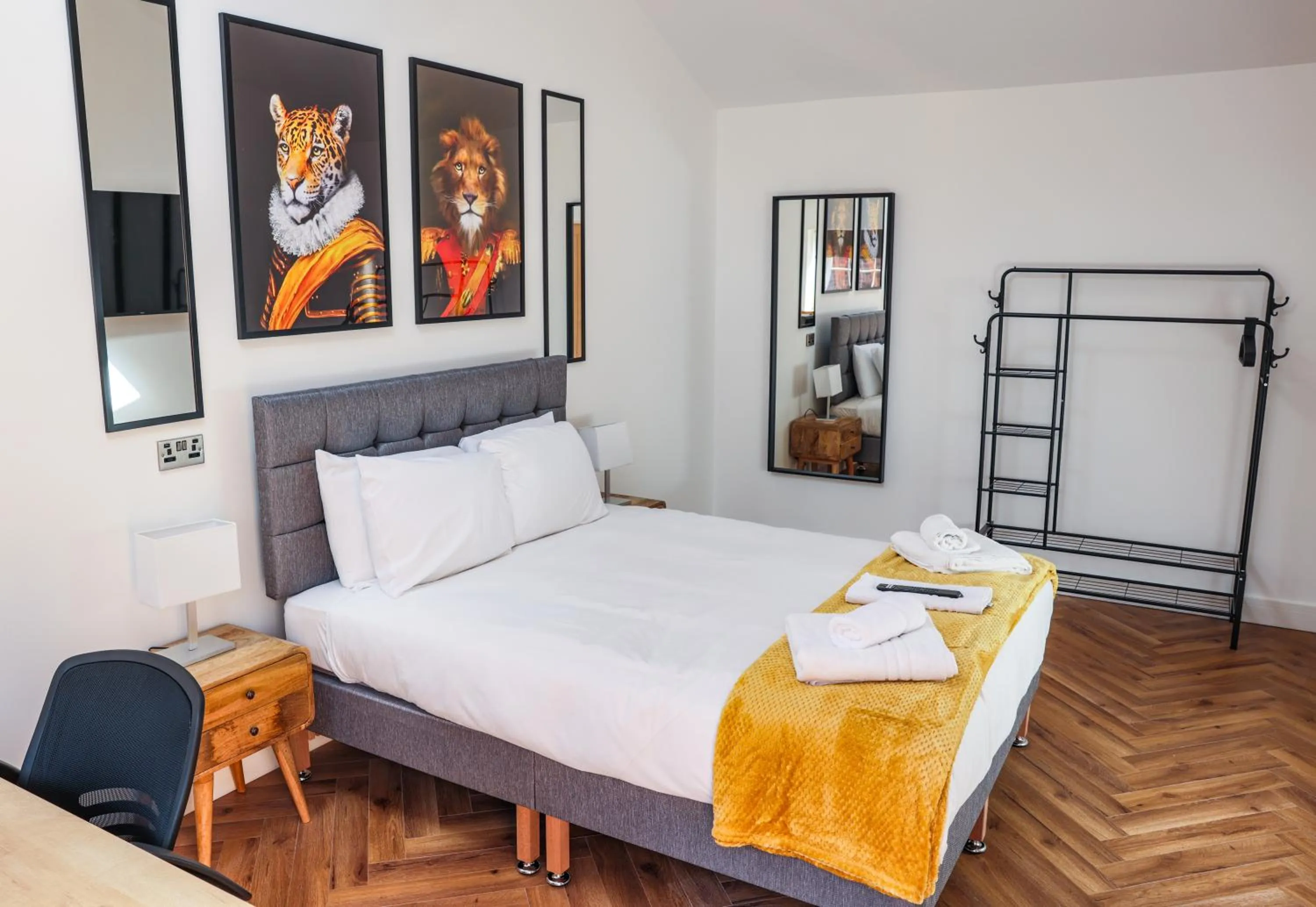 Bed in The Coach Hotel