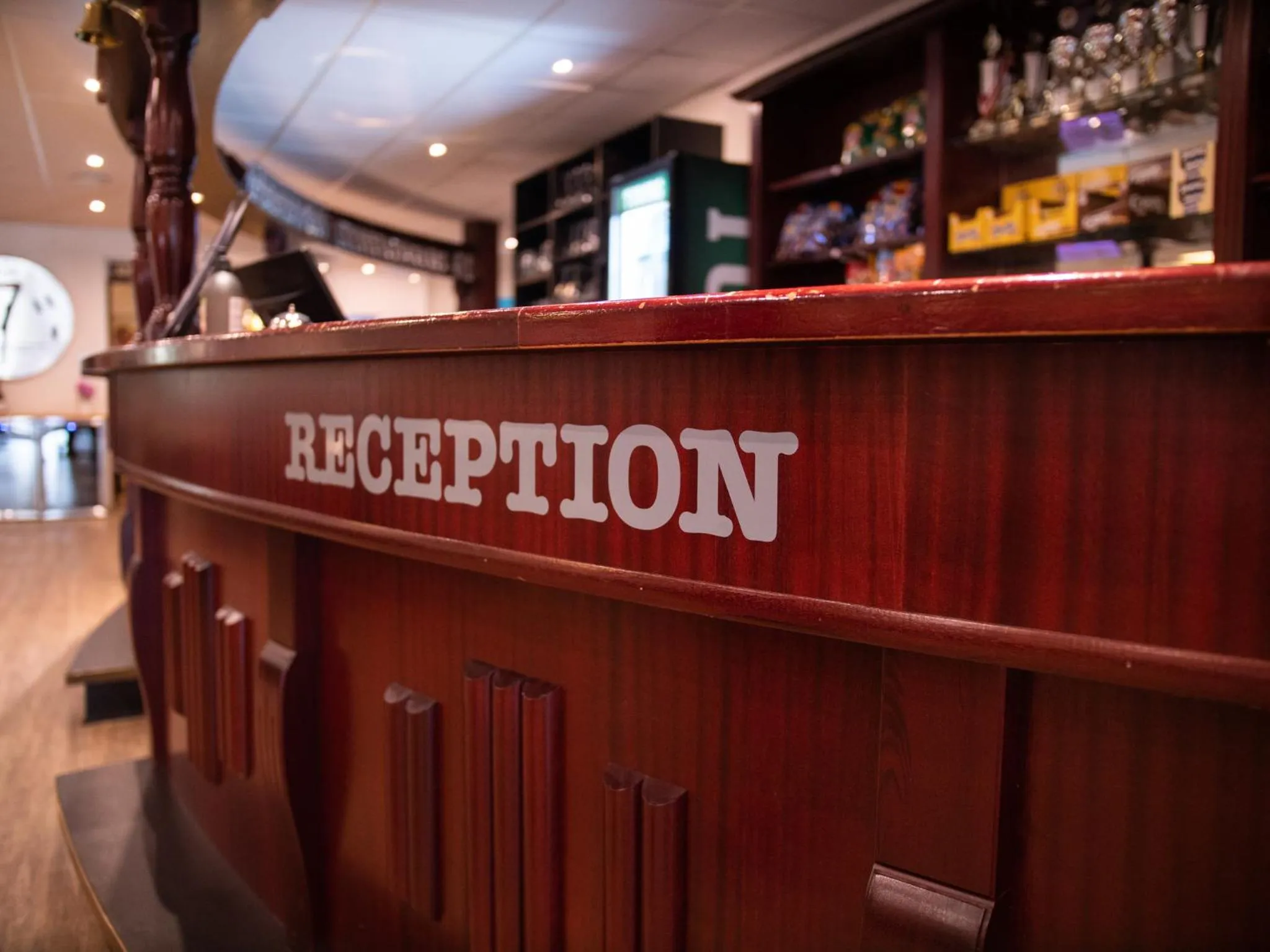 Lobby or reception in Hotel Søgården Brørup