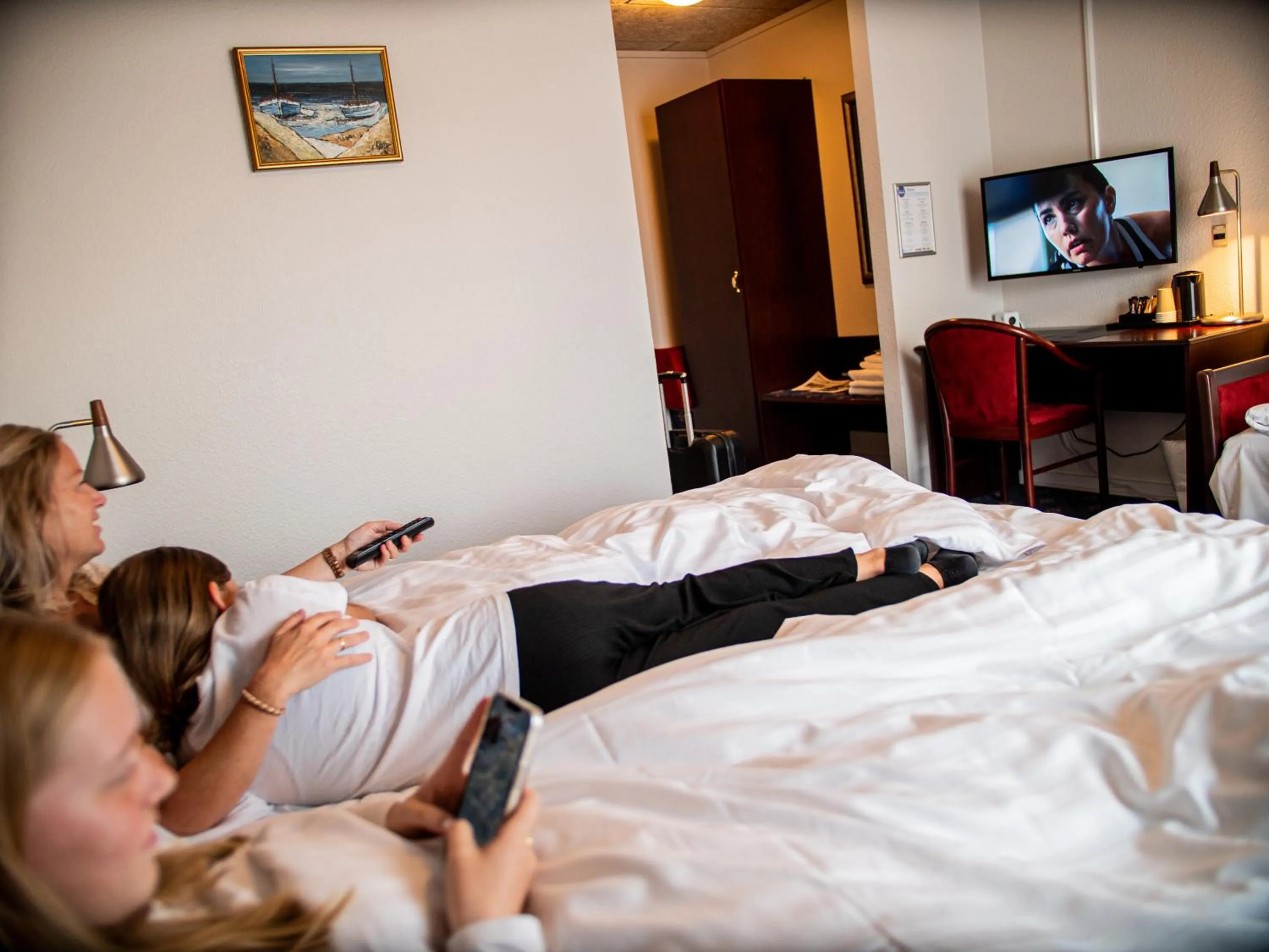 children, Bed in Hotel Søgården Brørup