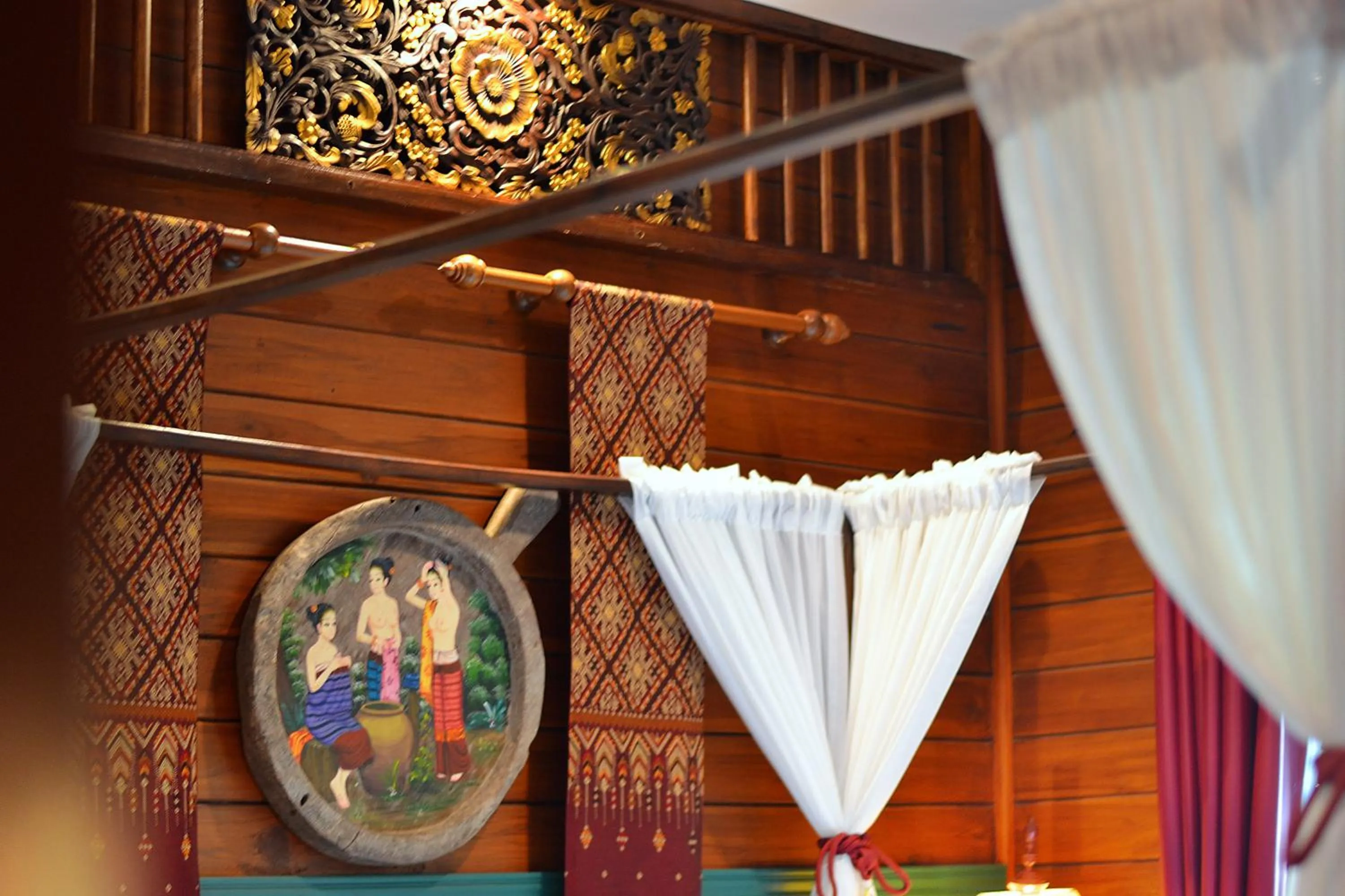 Decorative detail in Thai Thai Sukhothai Resort