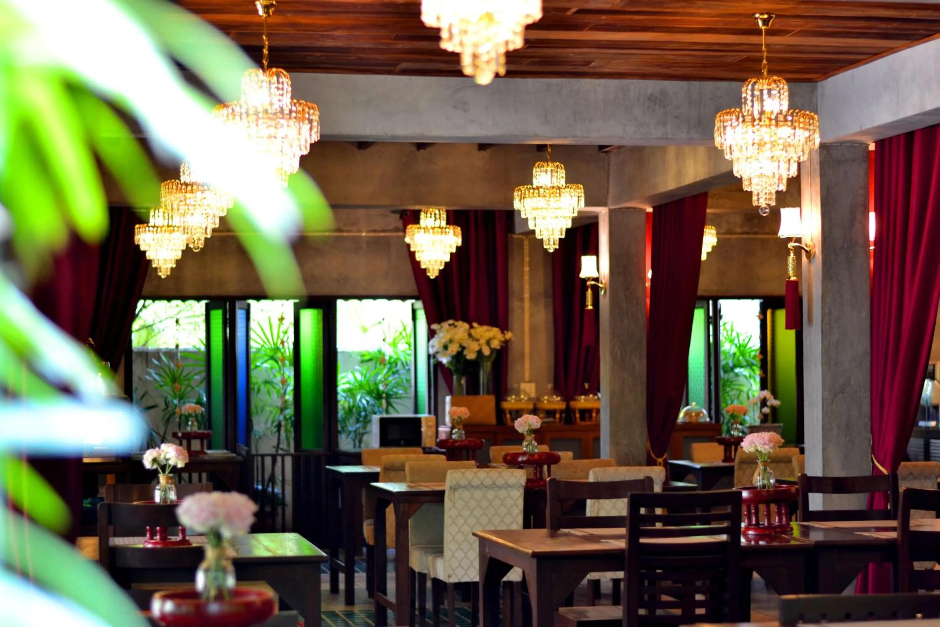 Breakfast in Thai Thai Sukhothai Resort