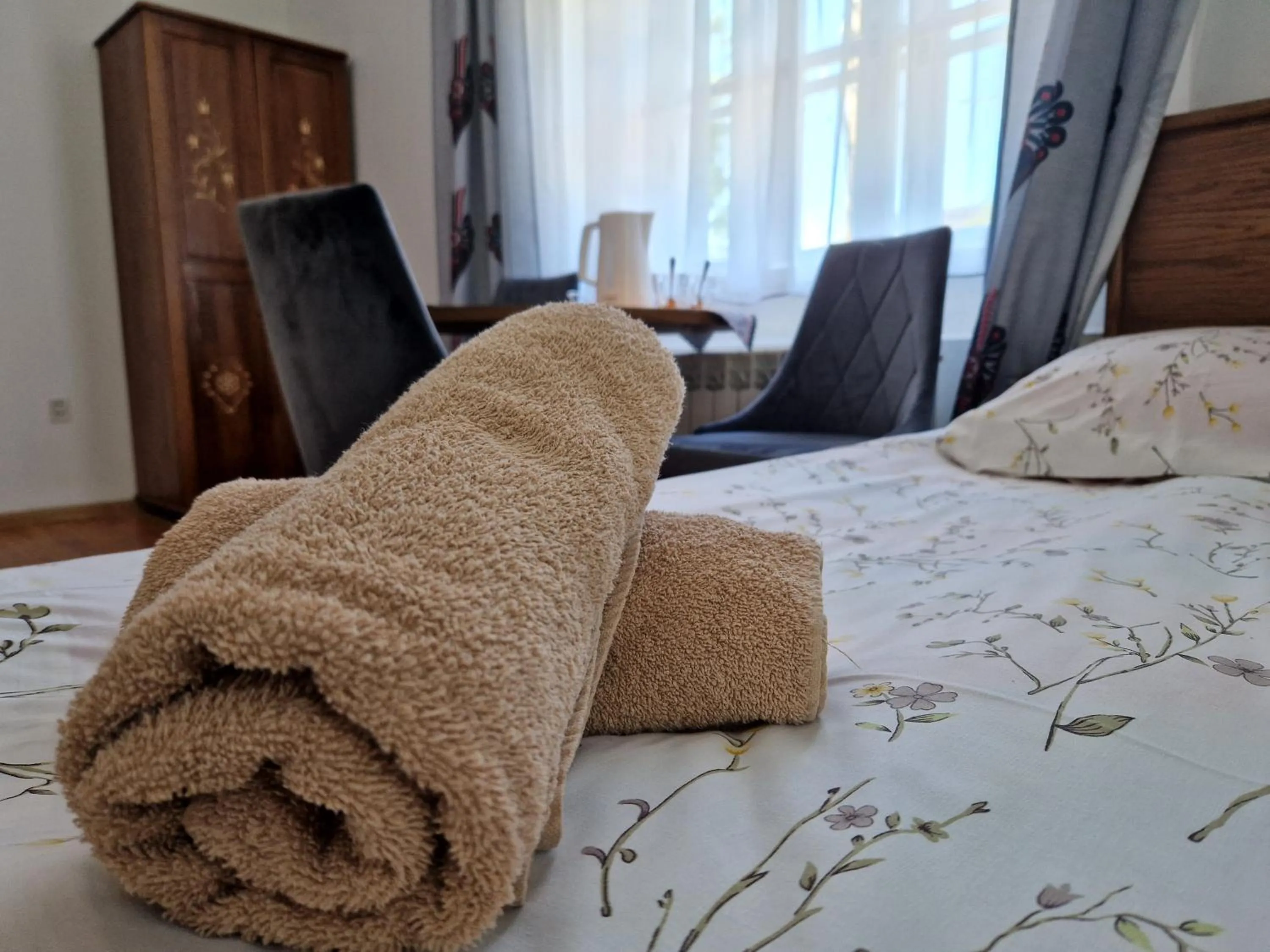 Photo of the whole room, Bed in Willa Pod Piórem