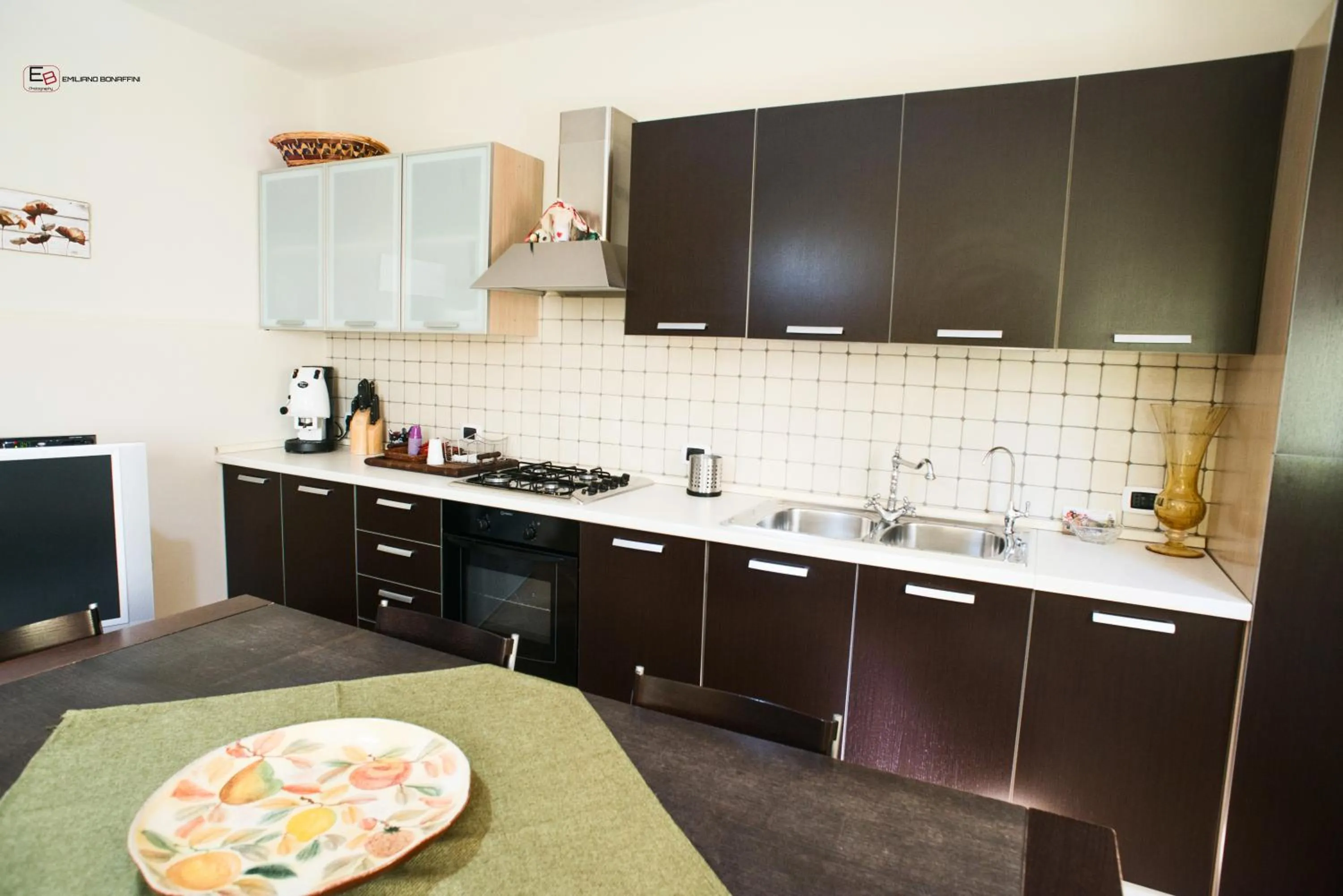 Kitchen or kitchenette in ARAS b&b -
