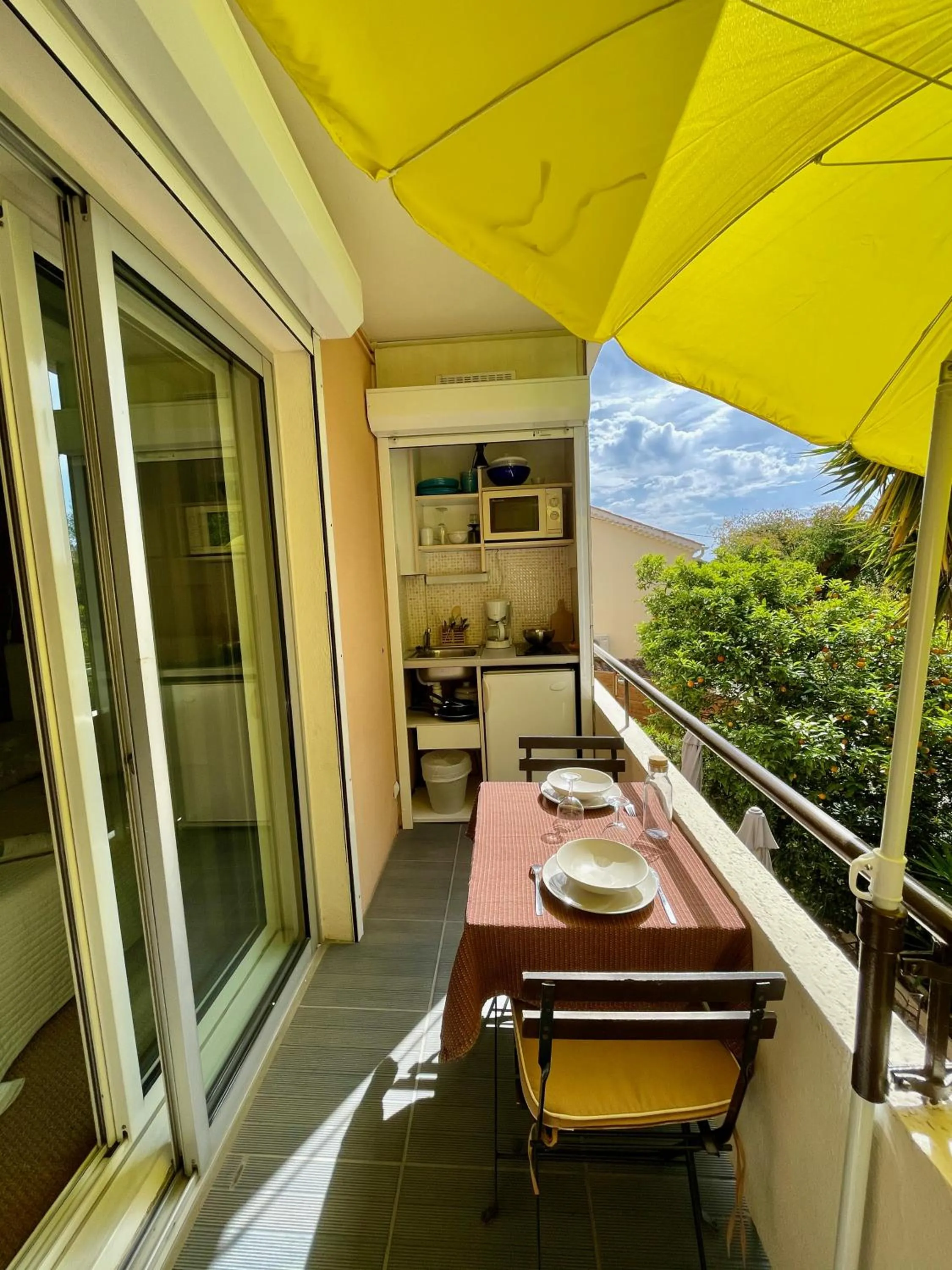 Balcony/Terrace in Hotel L'Orangeraie