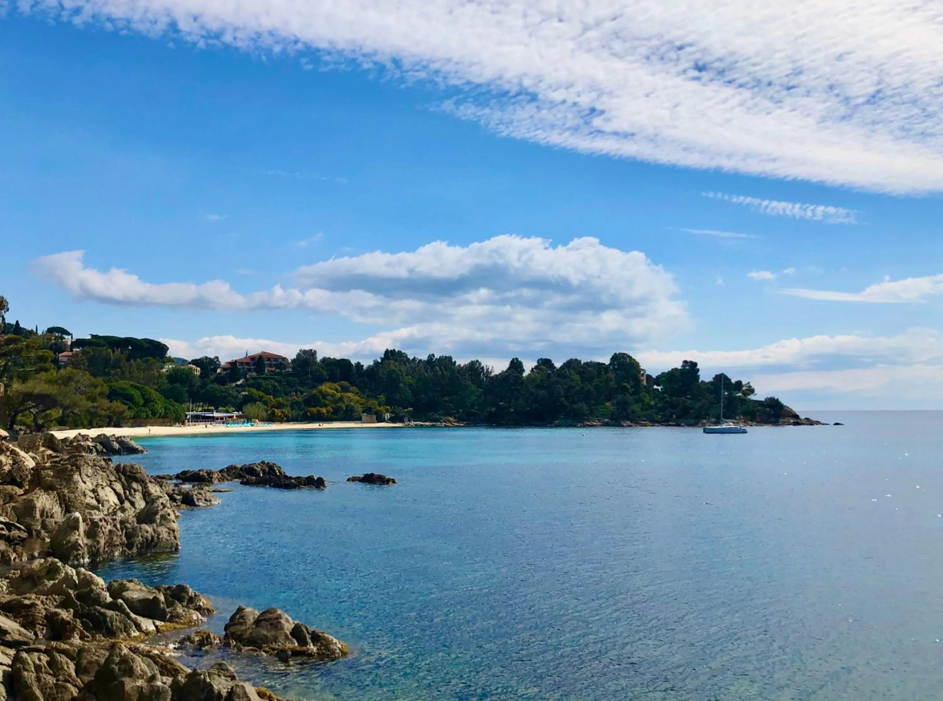 Beach in Hotel L'Orangeraie