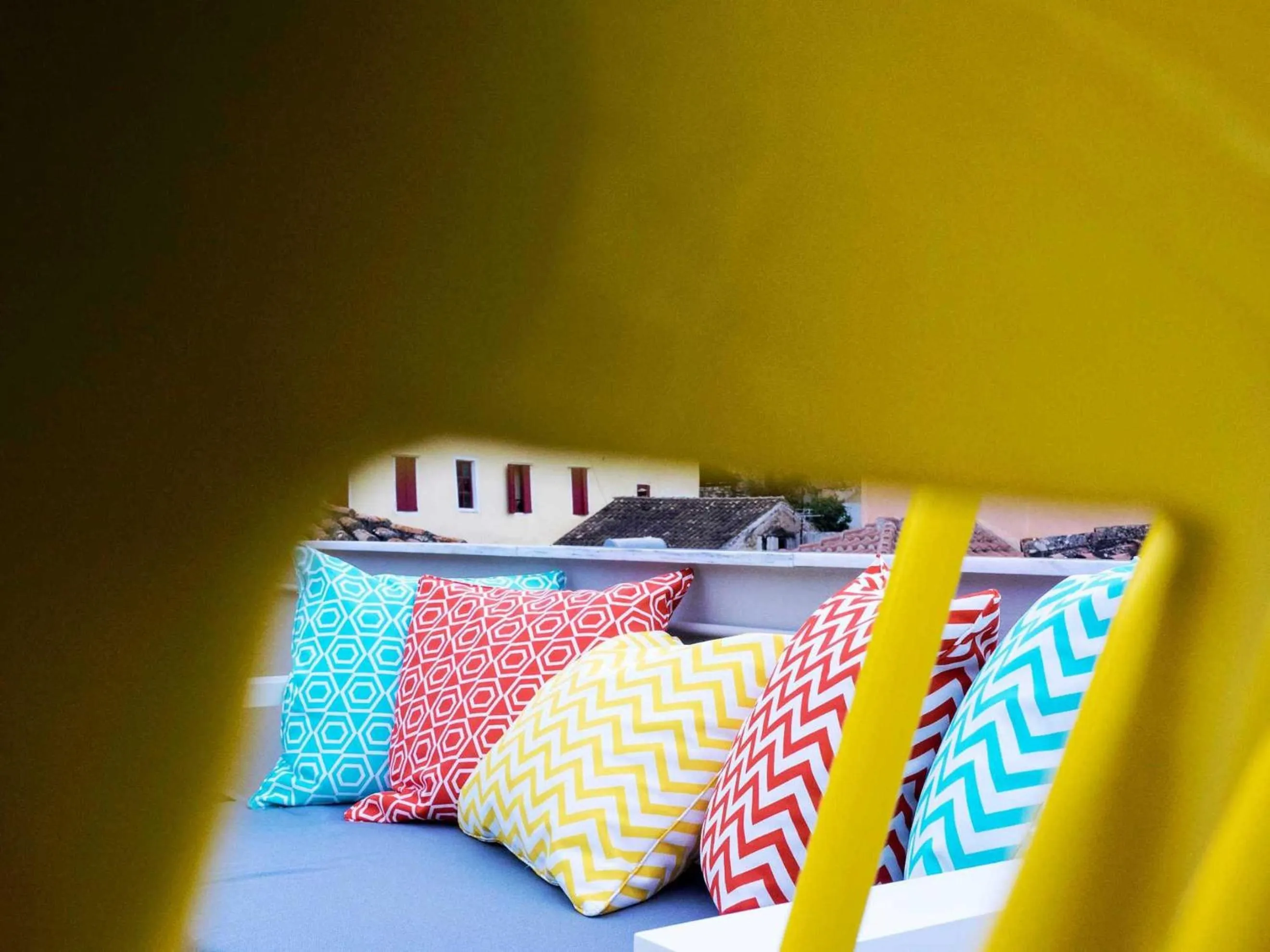 Decorative detail, Bed in Athena hotel