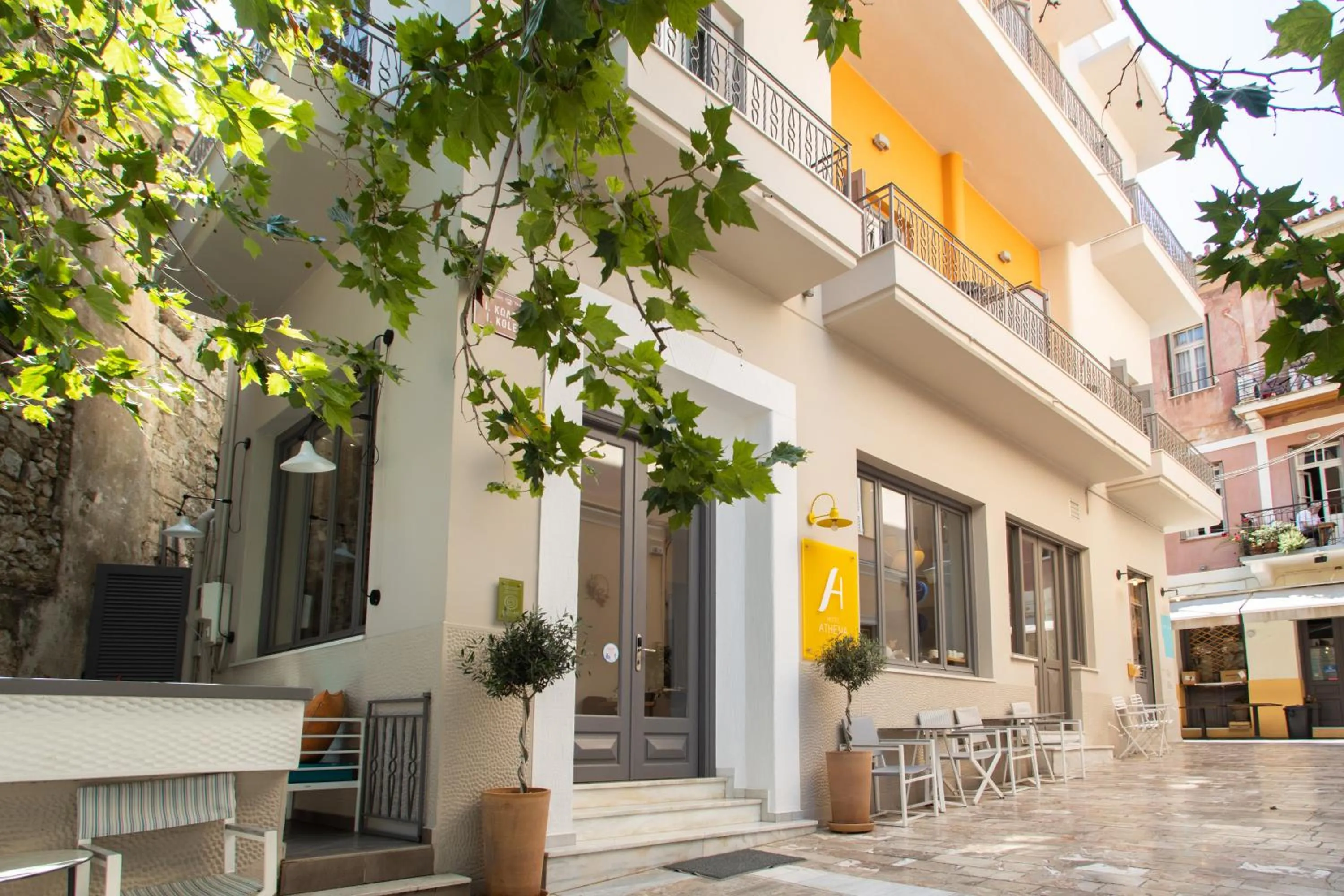 Property building in Athena hotel