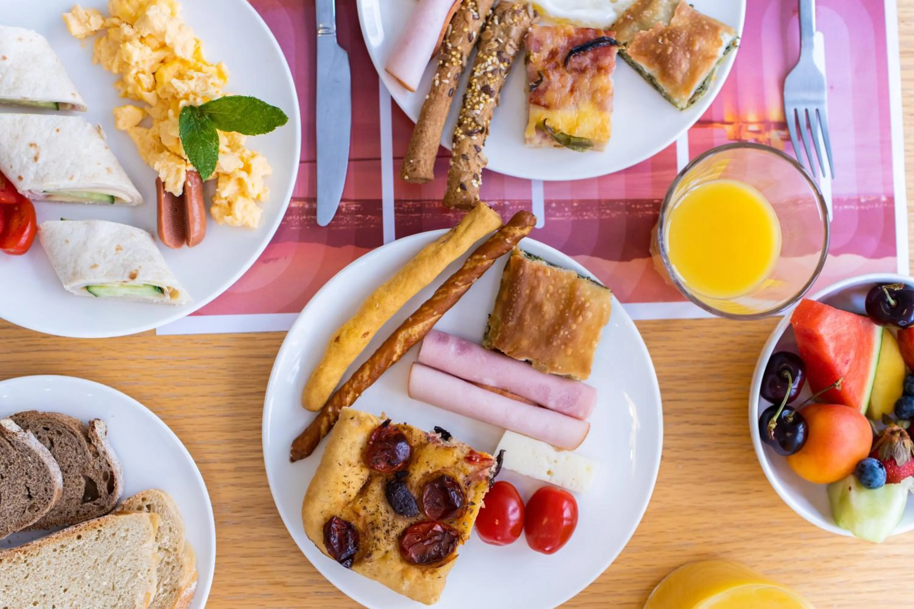 Breakfast in Athena hotel