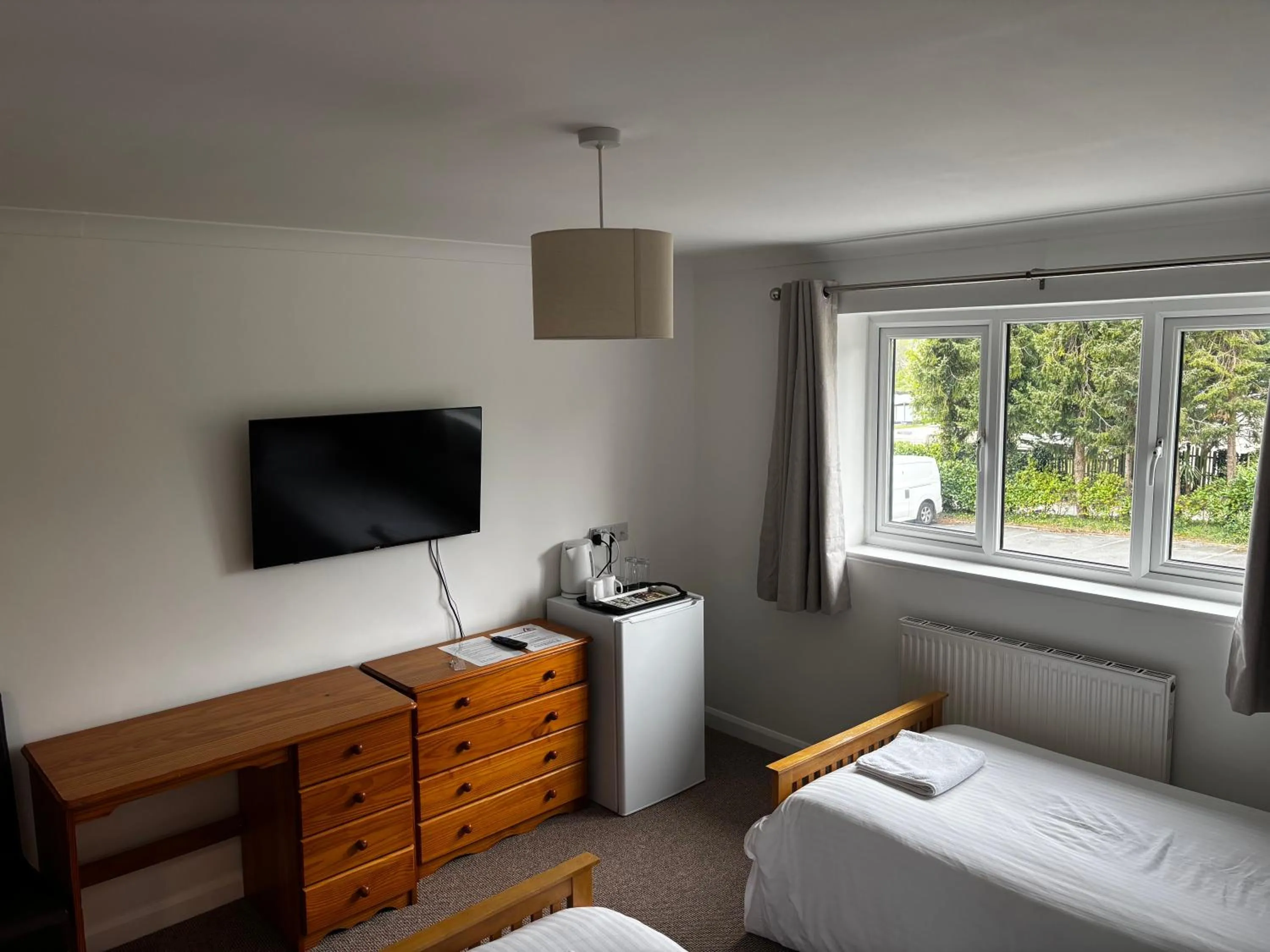 Bed in Smithaleigh Farm Rooms and Apartments