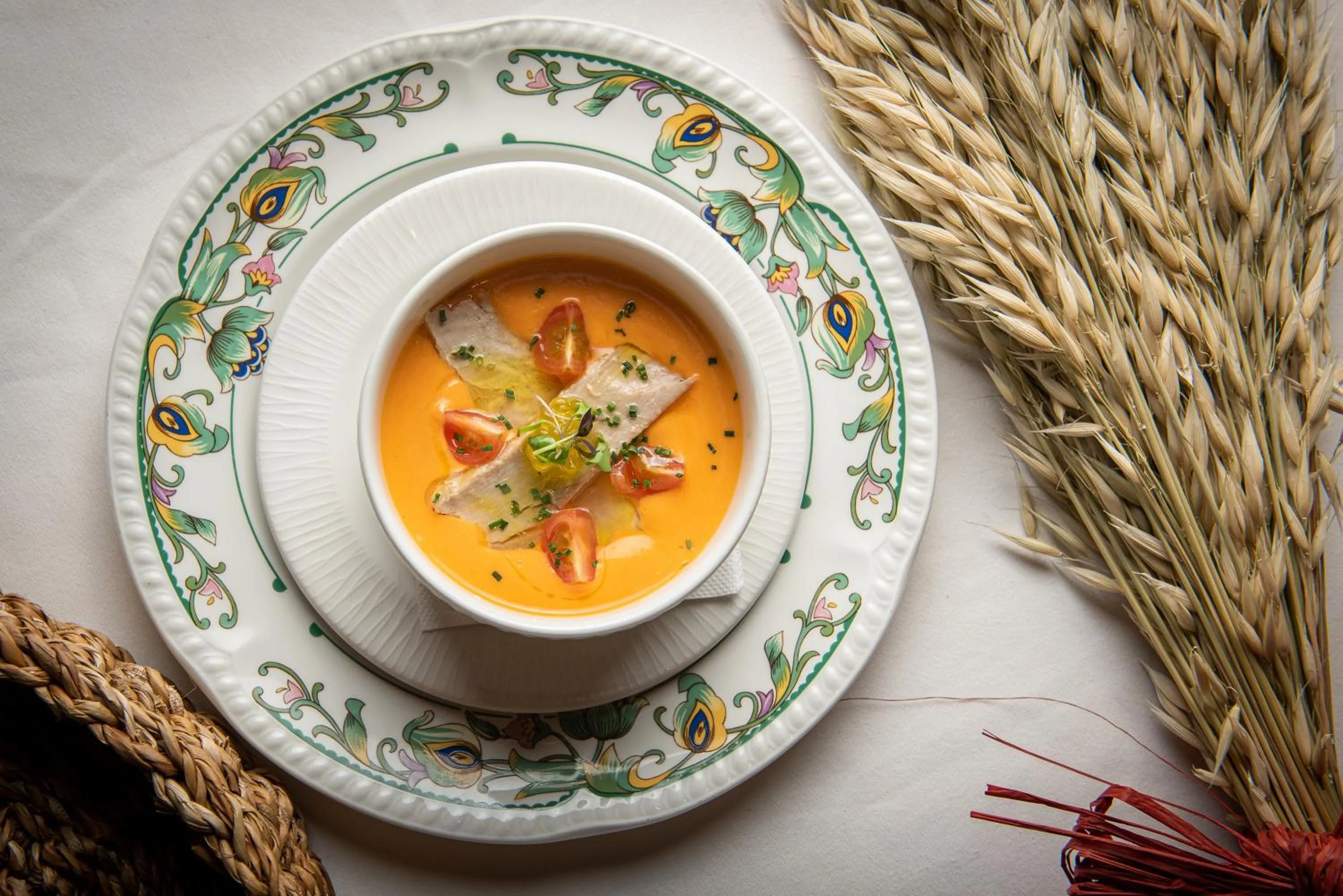 Food and drinks in Hotel La Malvasía