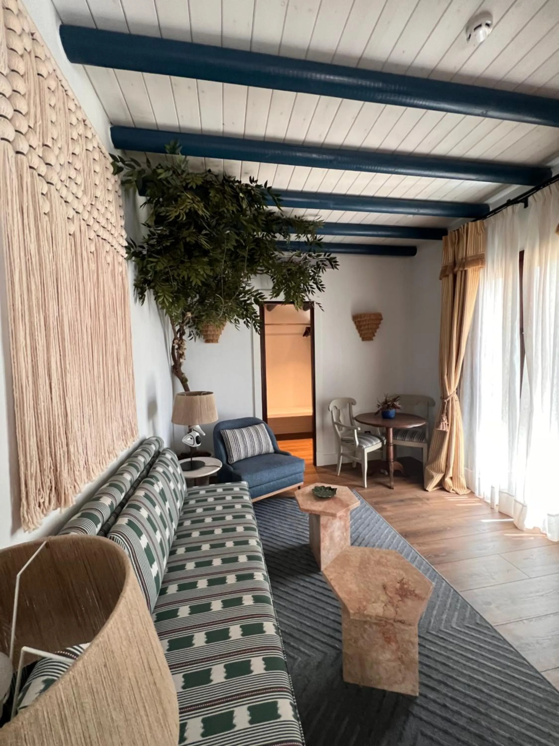 Decorative detail in Hotel La Malvasía