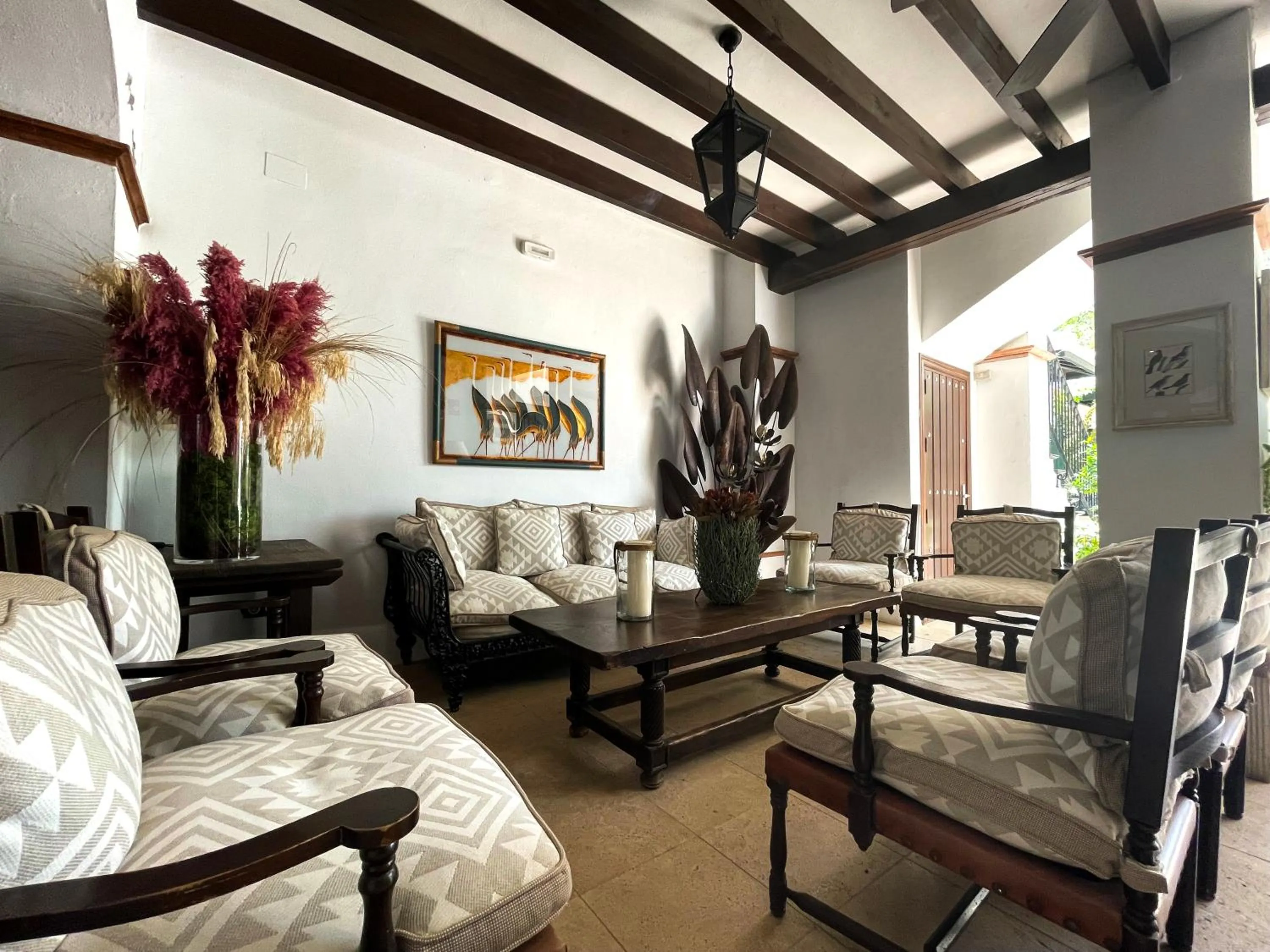 Patio in Hotel La Malvasía