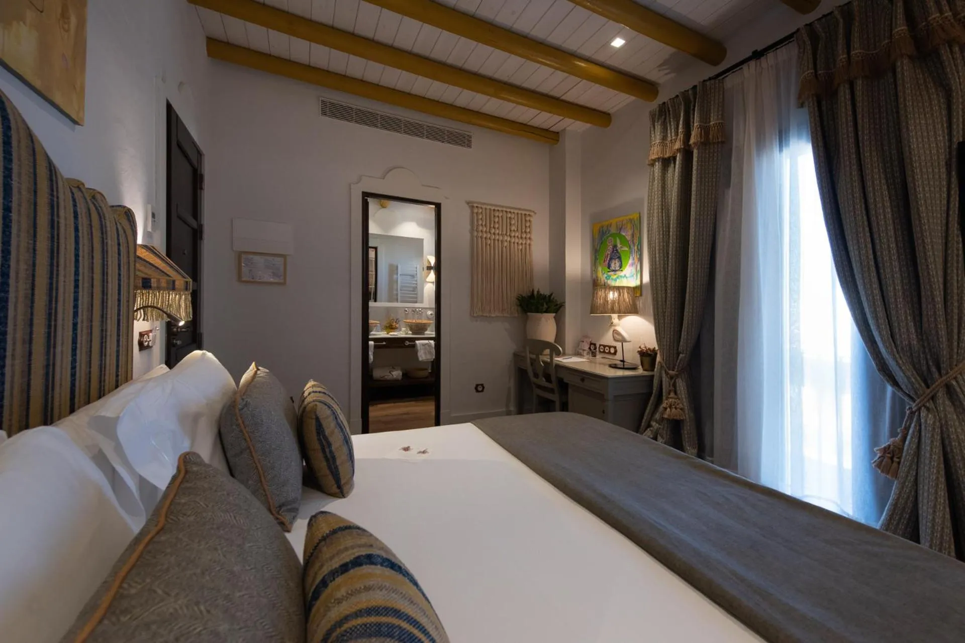 Bed in Hotel La Malvasía