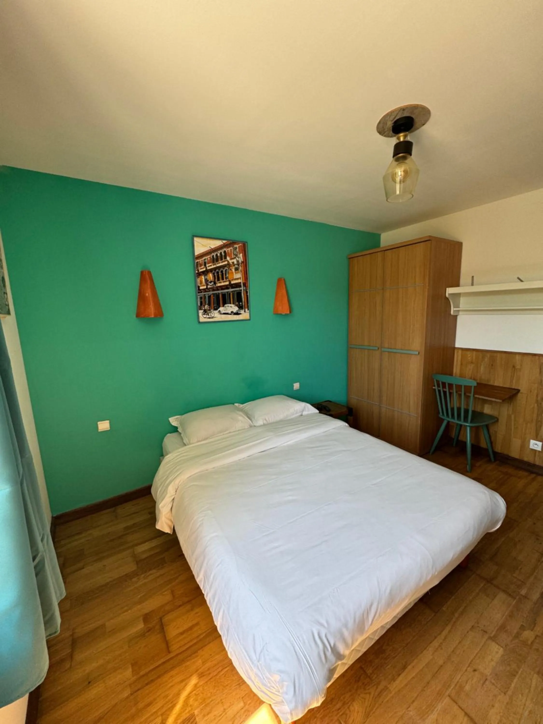 Bed in Hotel Des Bains