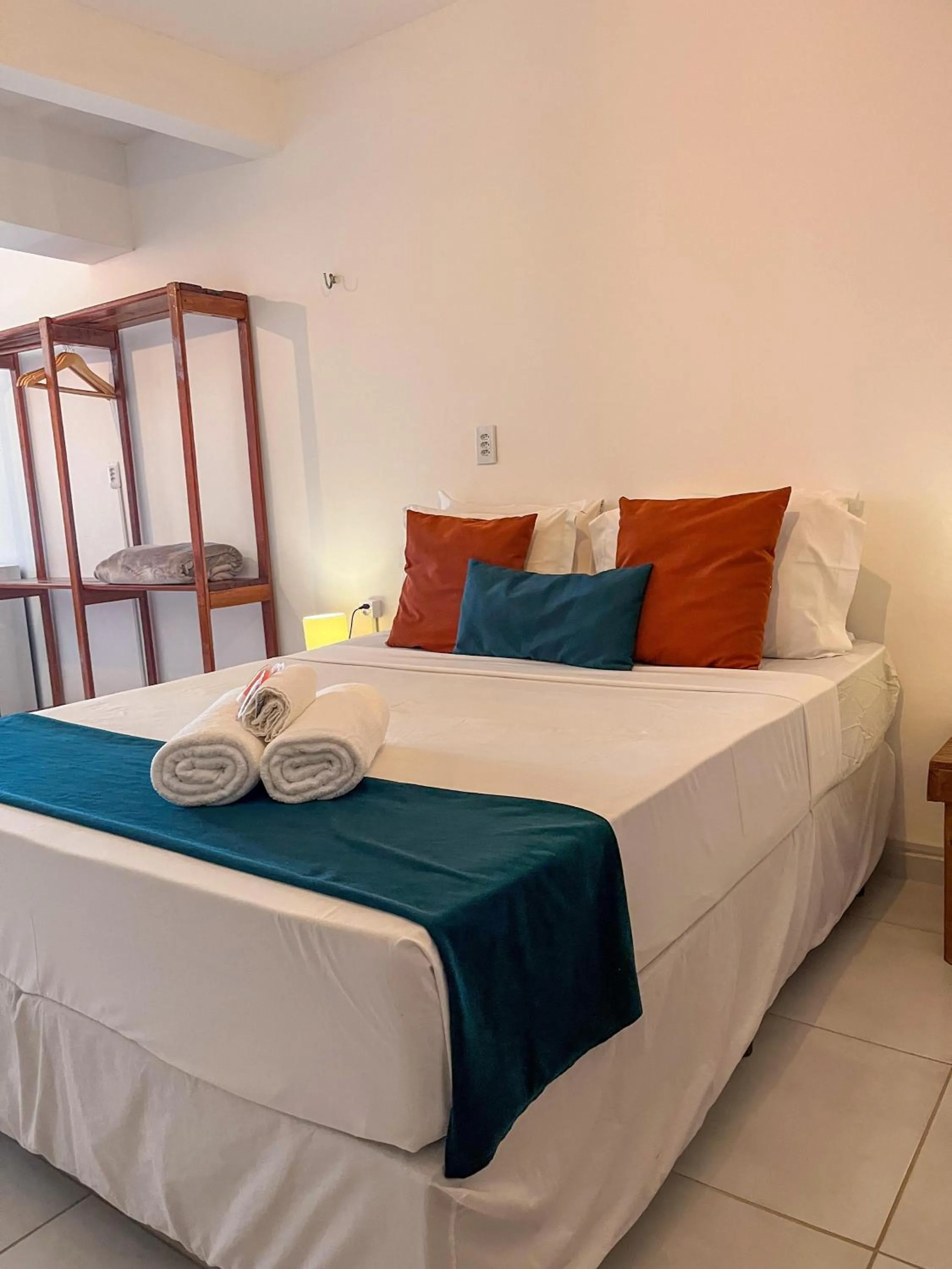 Bed in Pousada Enero