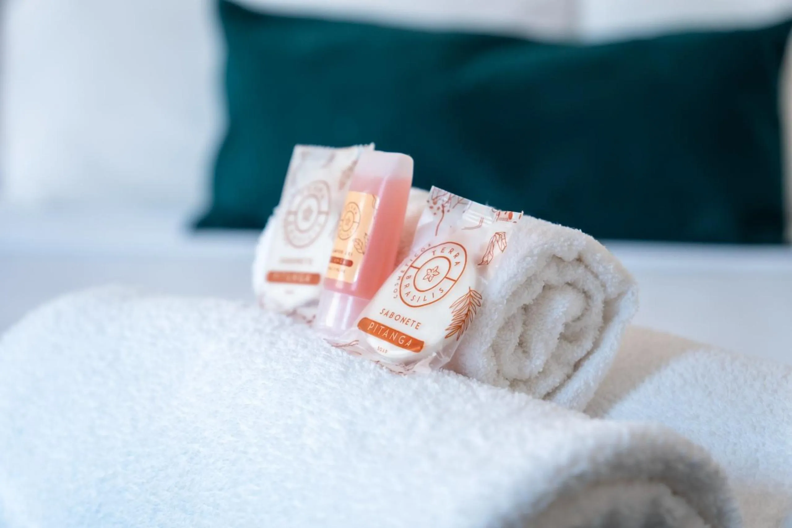 Bed in Pousada Enero