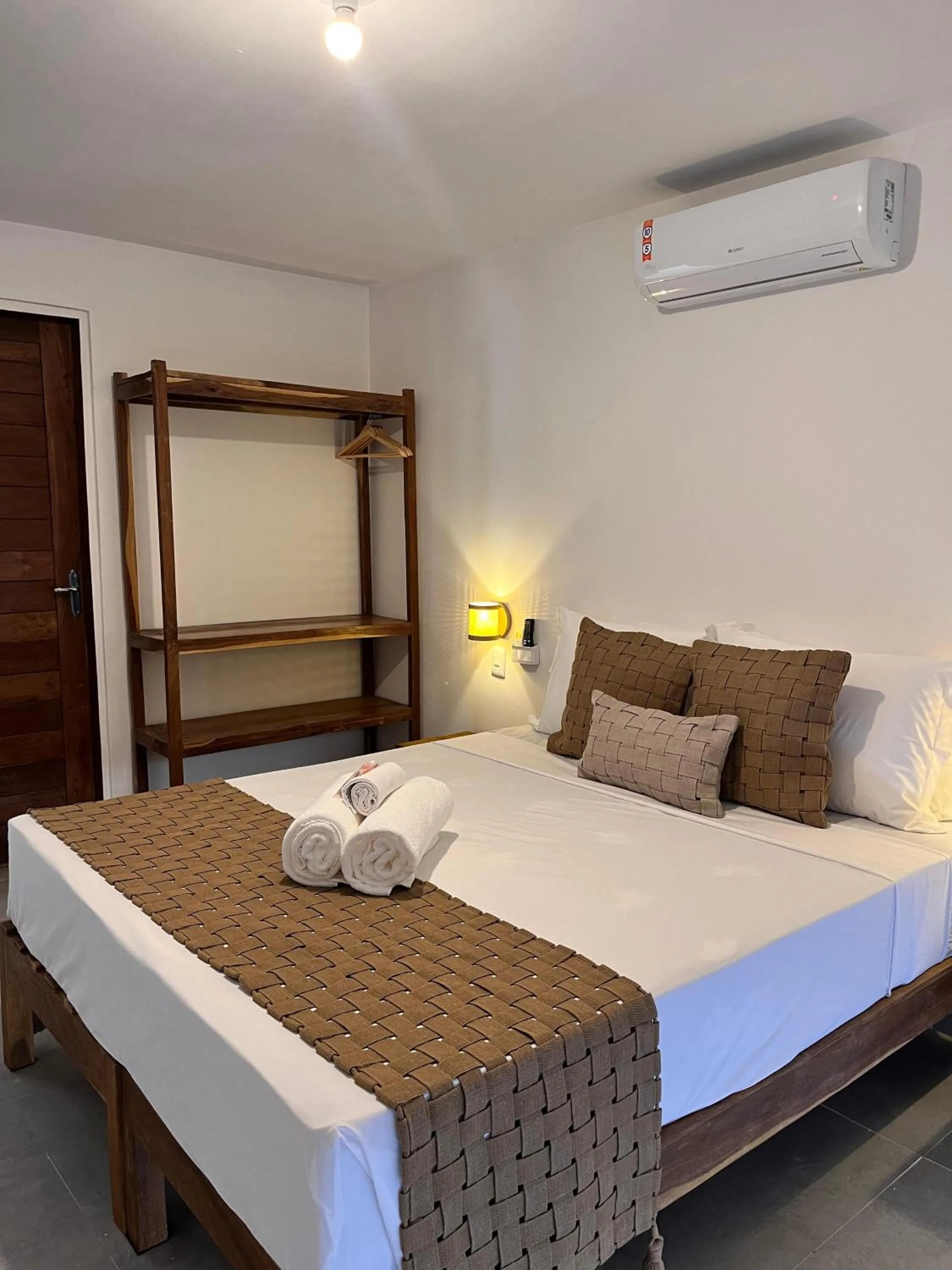 Bed in Pousada Enero