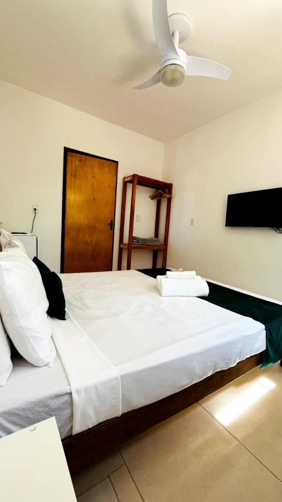 Bed in Pousada Enero