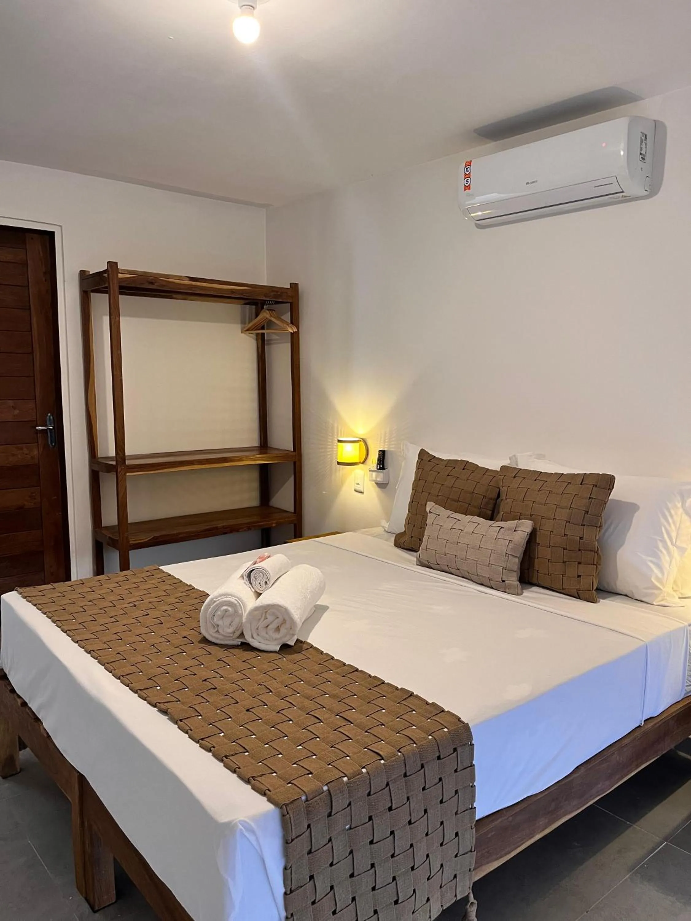 Bed in Pousada Enero