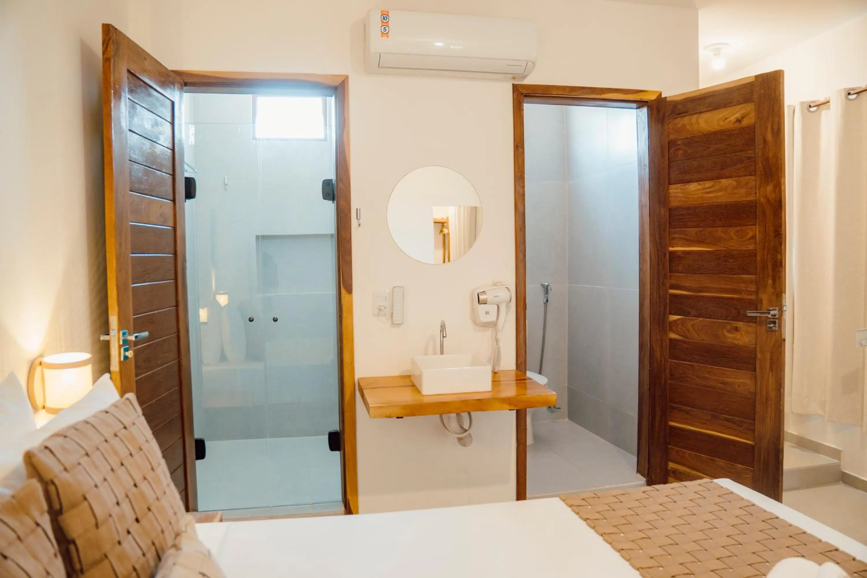 Bed in Pousada Enero