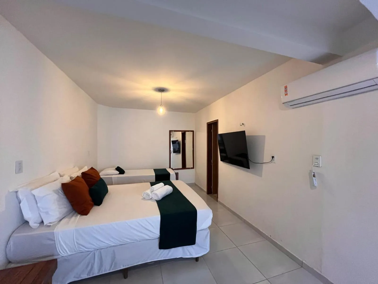 Bed in Pousada Enero