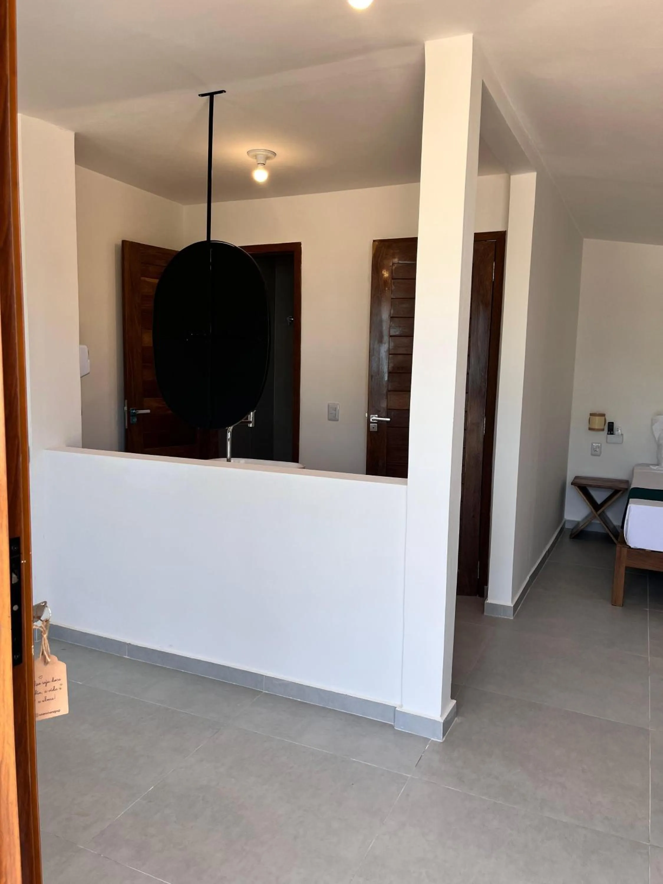 Bed in Pousada Enero