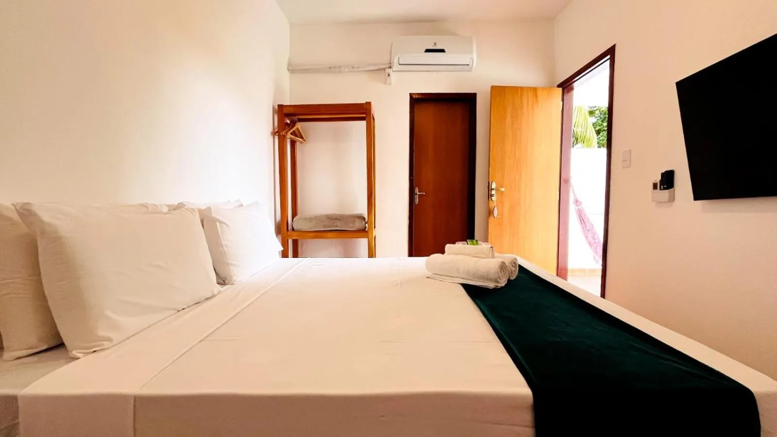 Bed in Pousada Enero