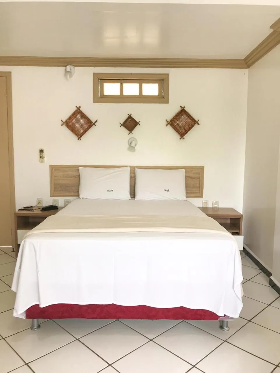 Bed in Pousada do Mingote