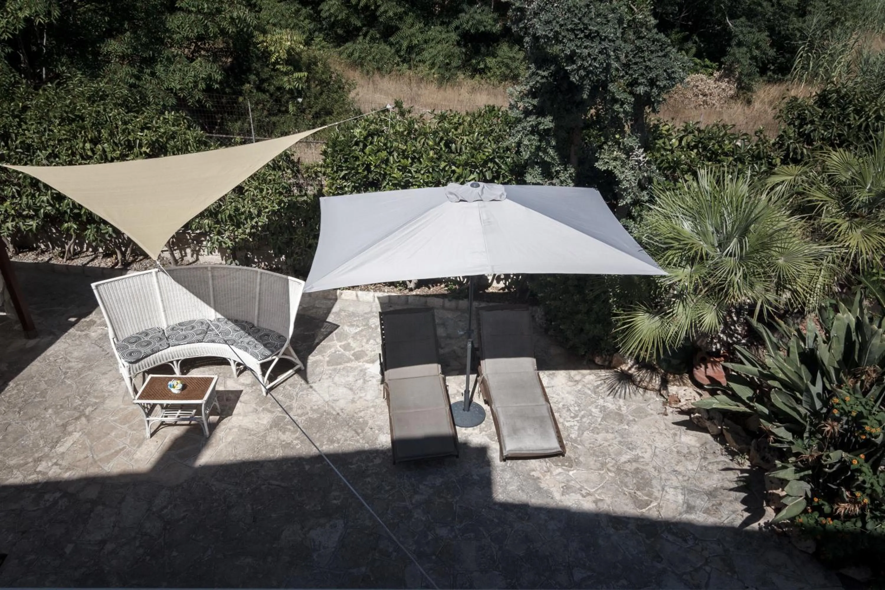 Garden view in Villa Lina Bed&Breakfast