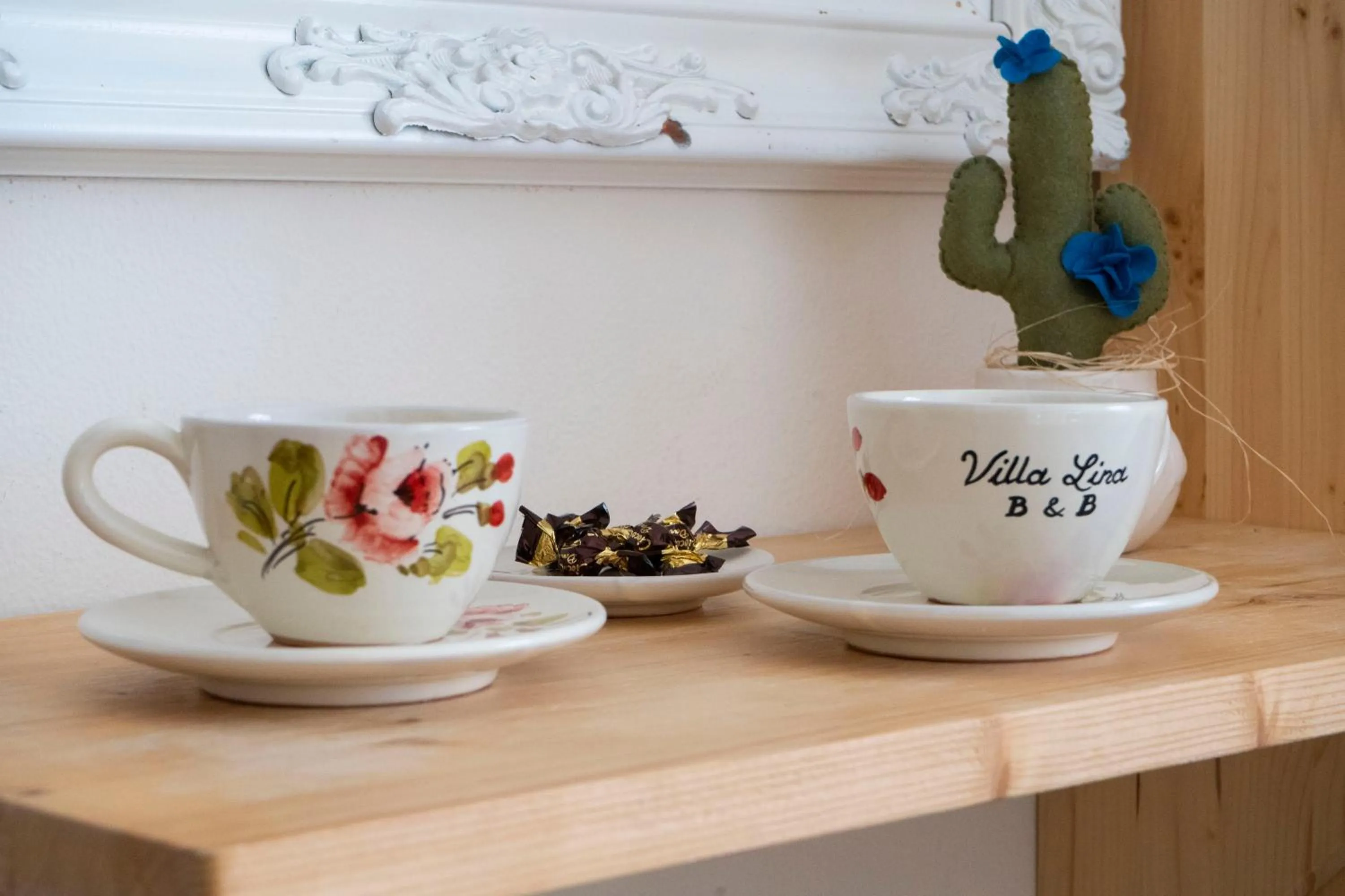 Food and drinks in Villa Lina Bed&Breakfast