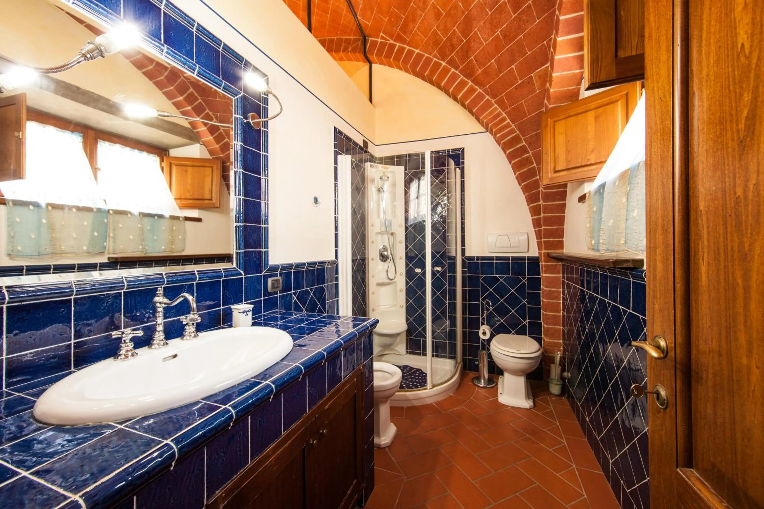 Bathroom in Fonte Del Castagno
