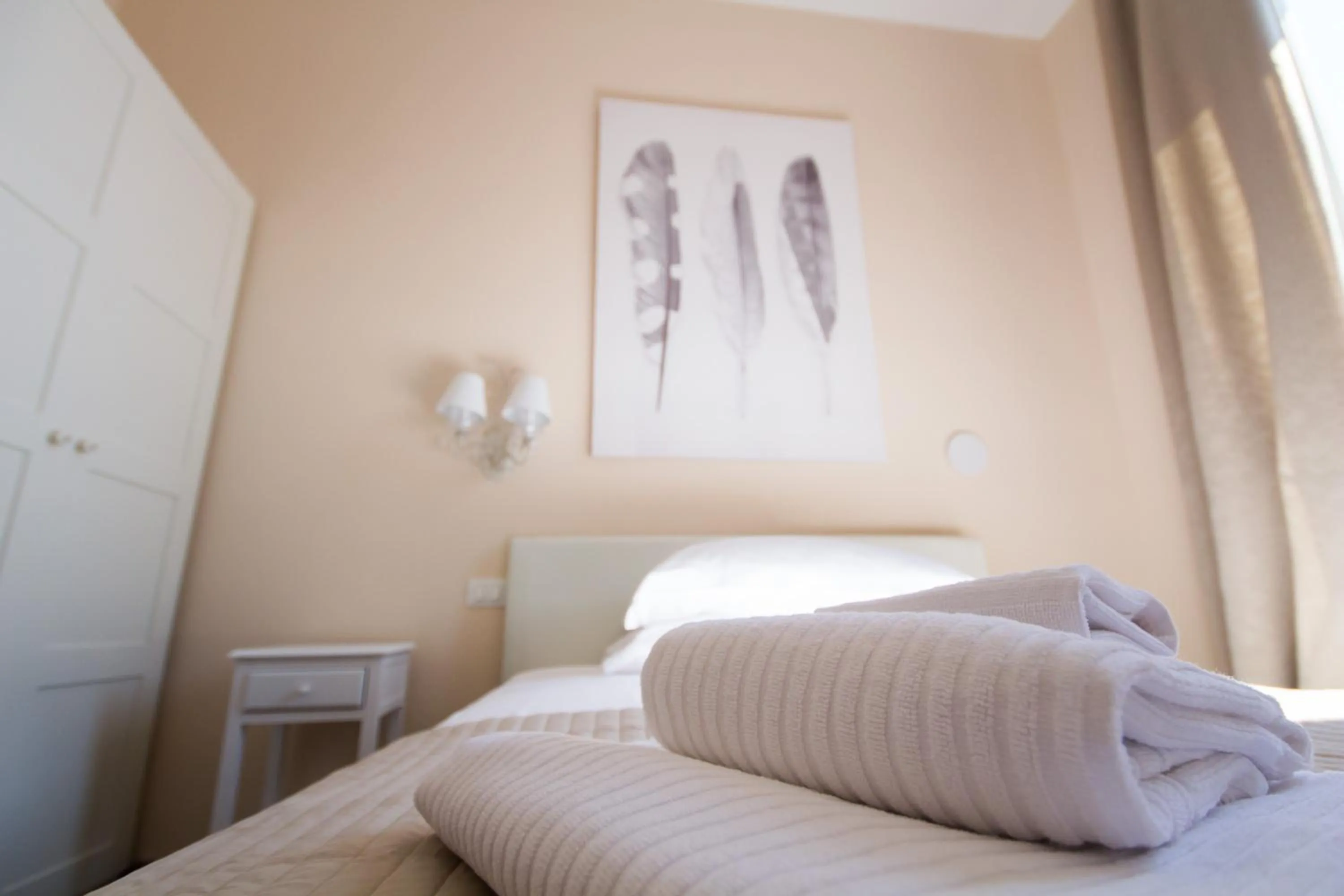 Decorative detail, Bed in Emily Rooms