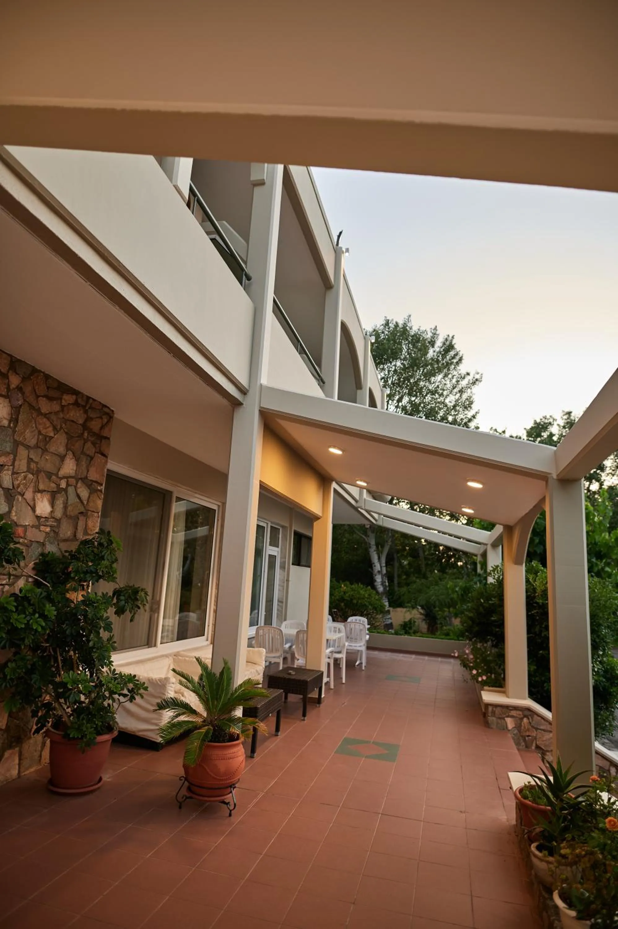 Balcony/Terrace in Plaza Hotel