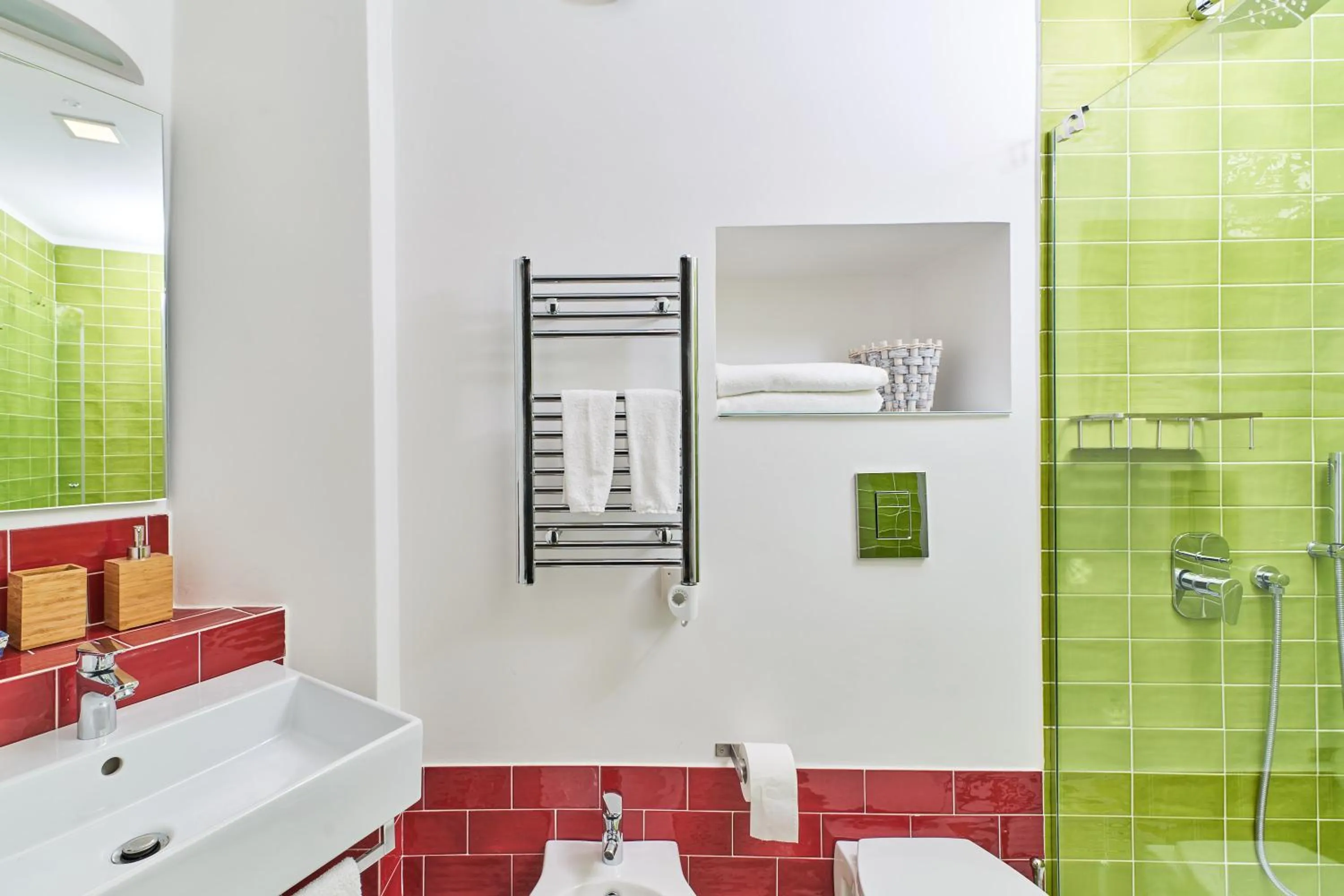 Shower in A Casa del Principe LT