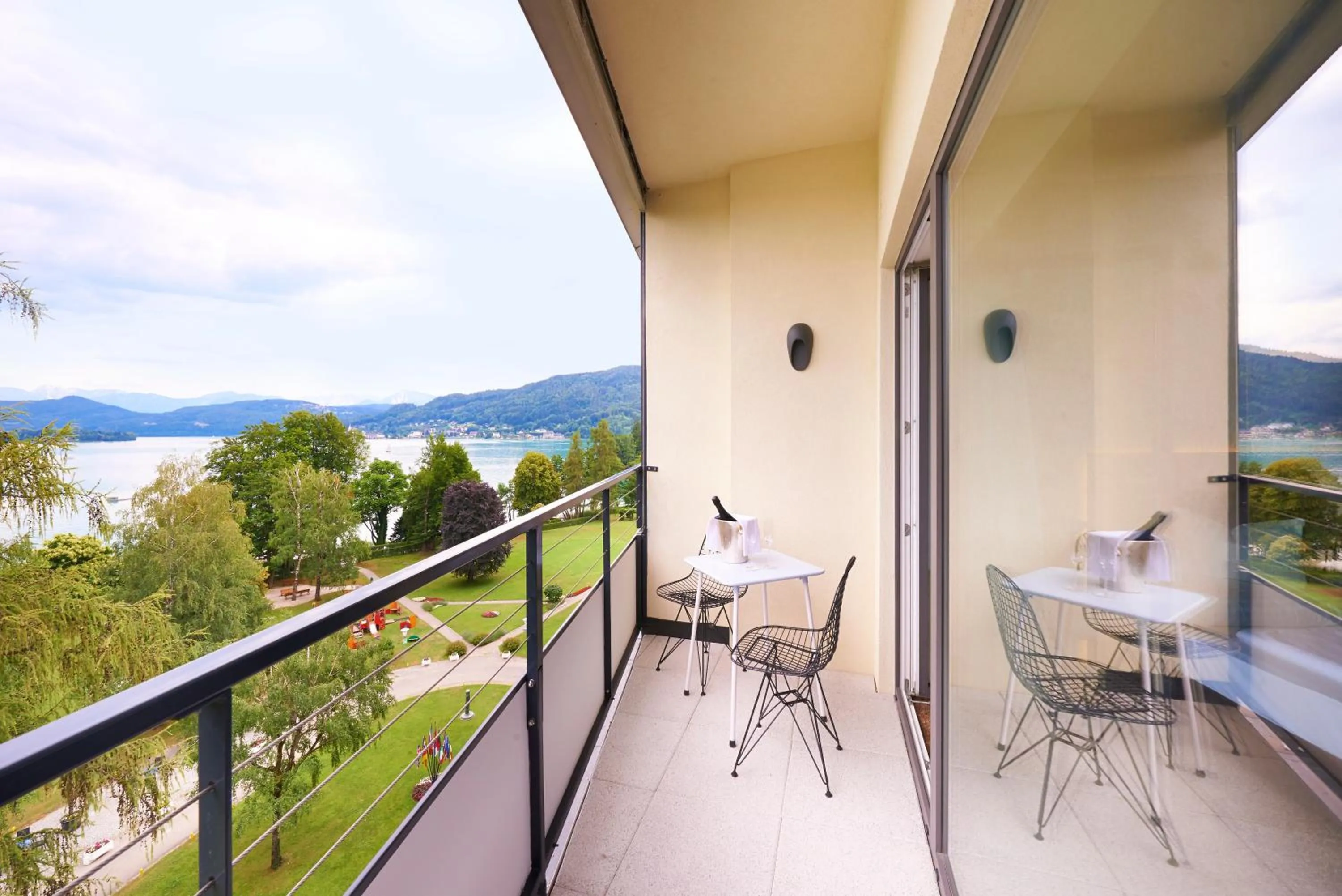 Balcony/Terrace in Parkhotel Pörtschach - Das Hotelresort mit Insellage am Wörthersee