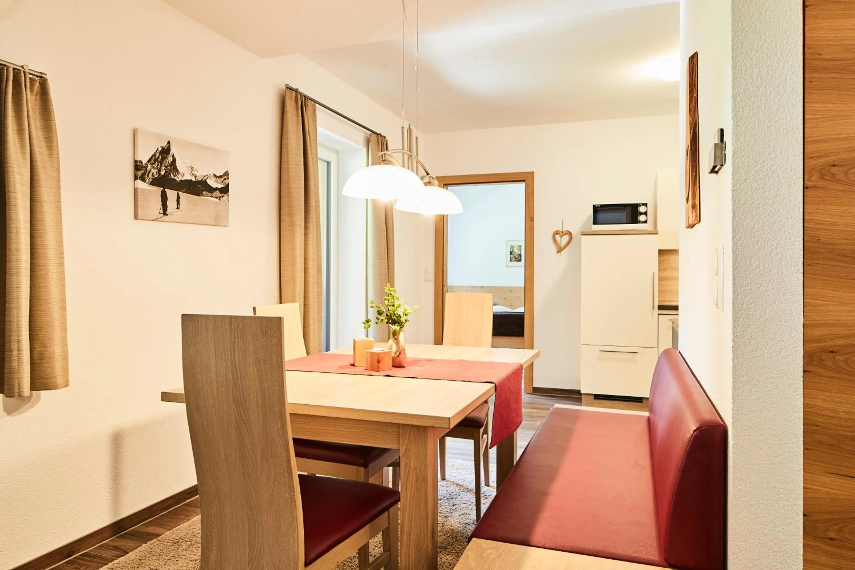 Dining area in Haus Bergfrieden