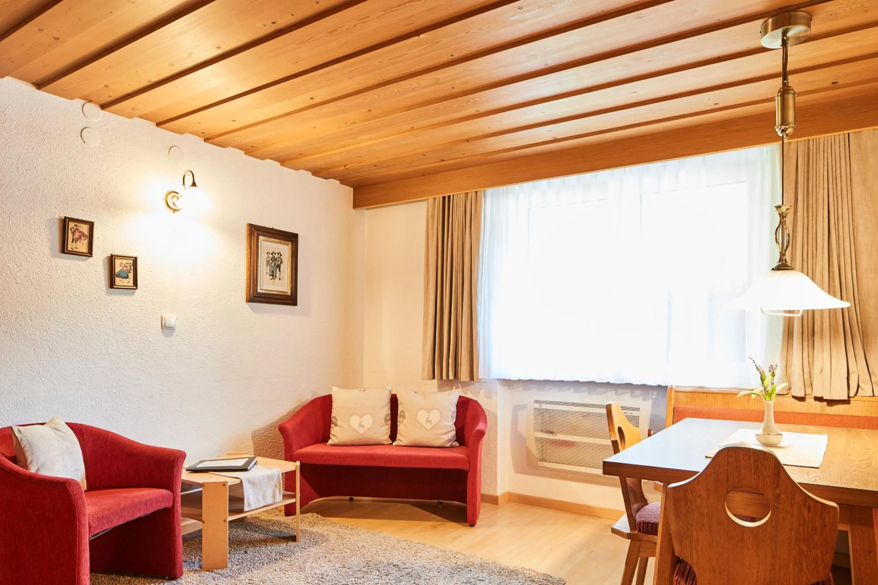 Seating area in Haus Bergfrieden
