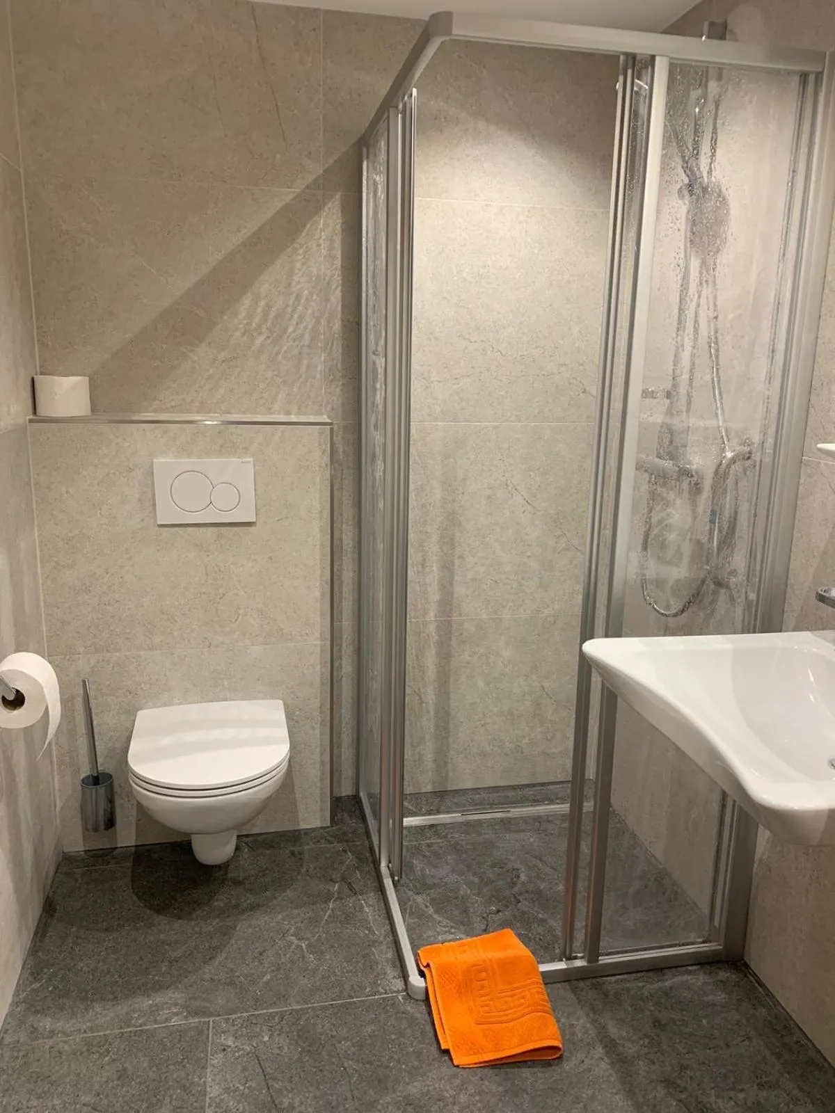 Bathroom in Haus Bergfrieden