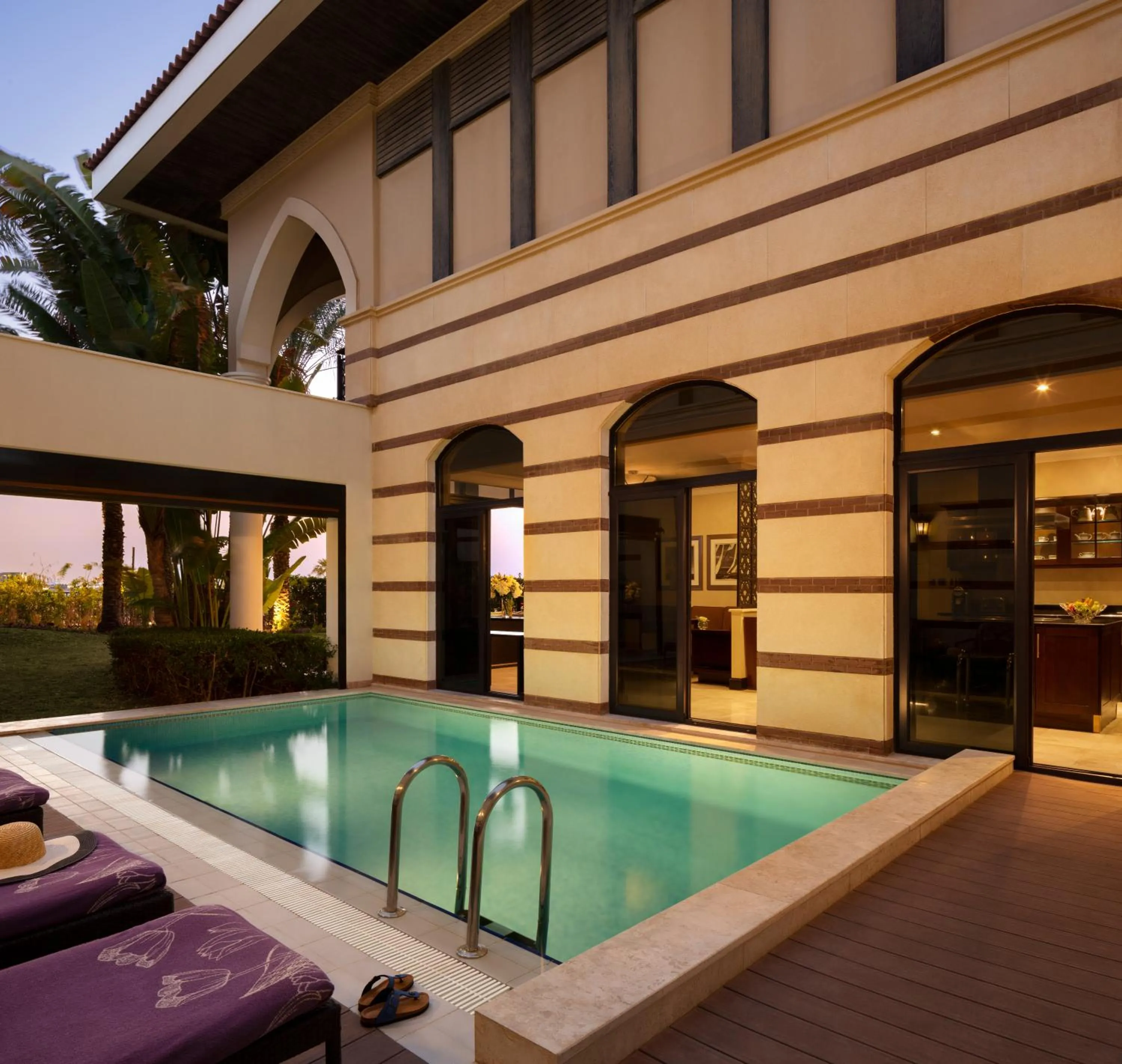 Garden view in Jumeirah Zabeel Saray Dubai