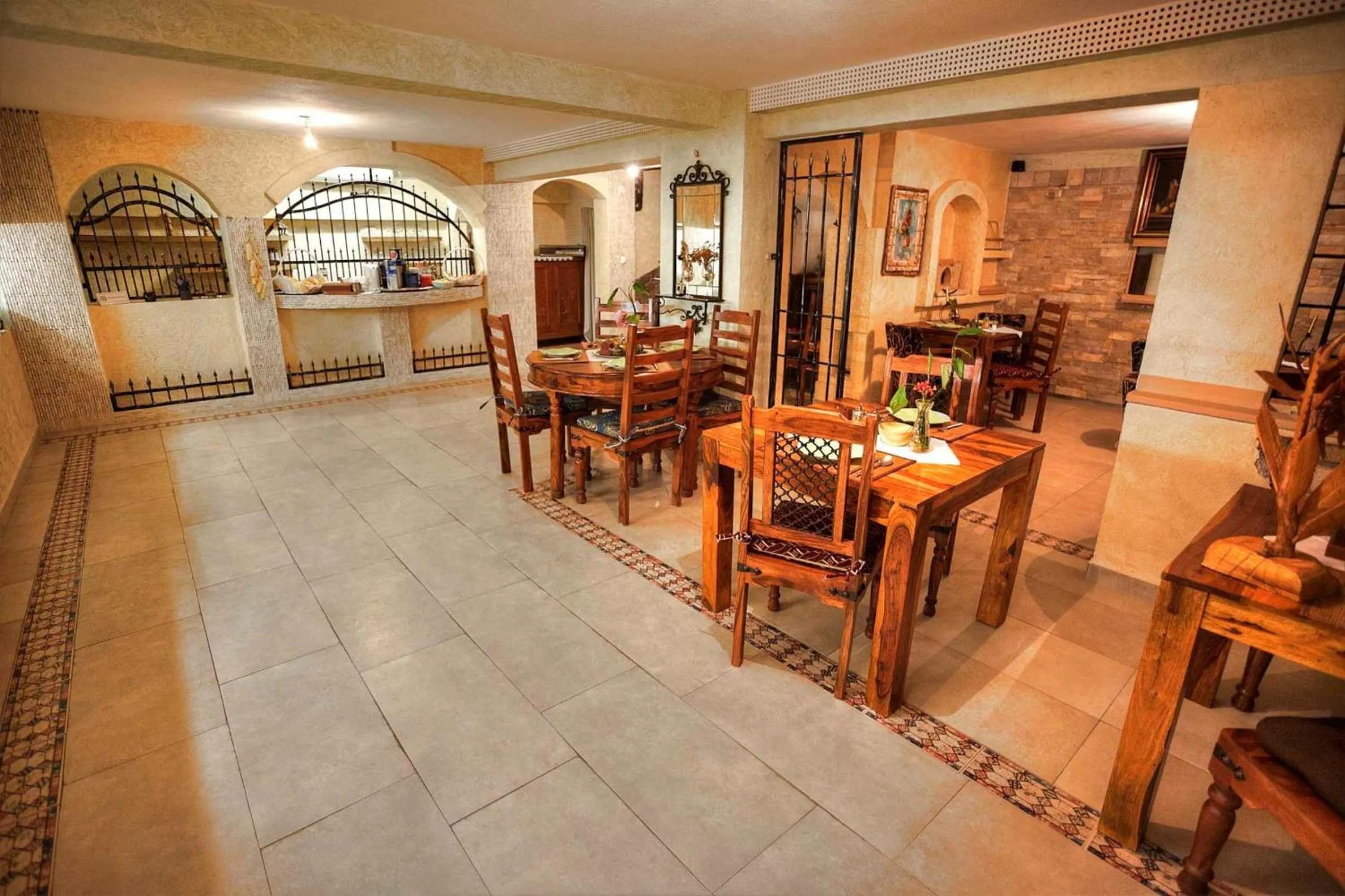 Seating area in Villa Anri