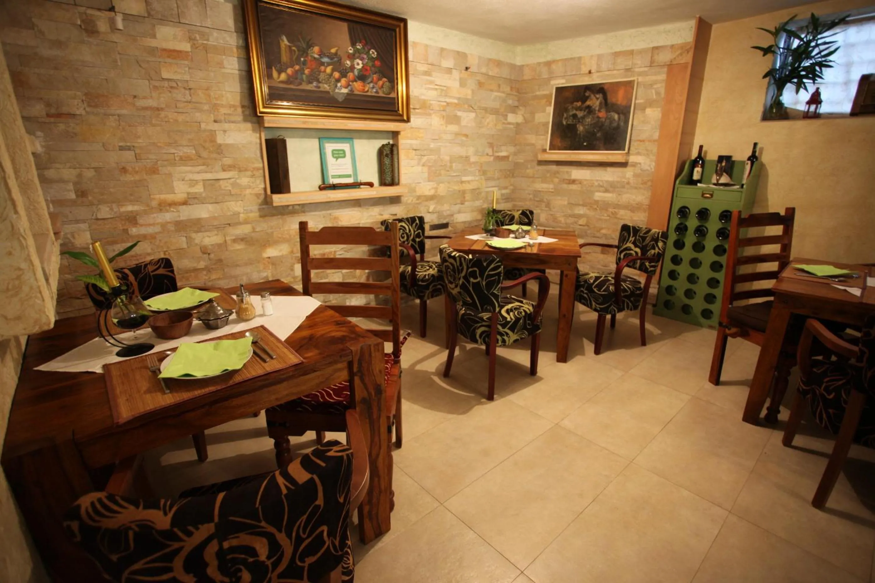 Seating area in Villa Anri