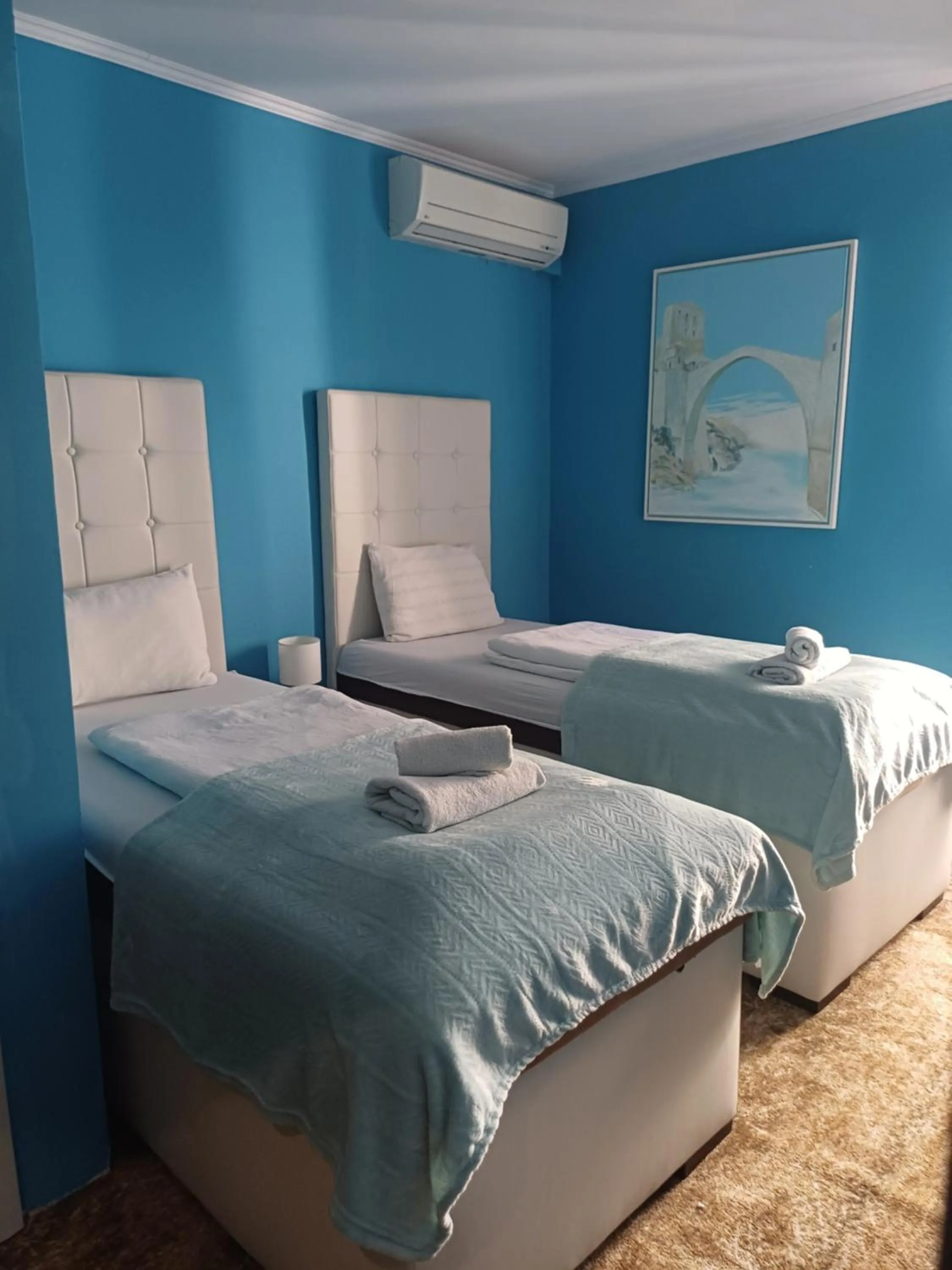 Bedroom, Bed in Villa Anri