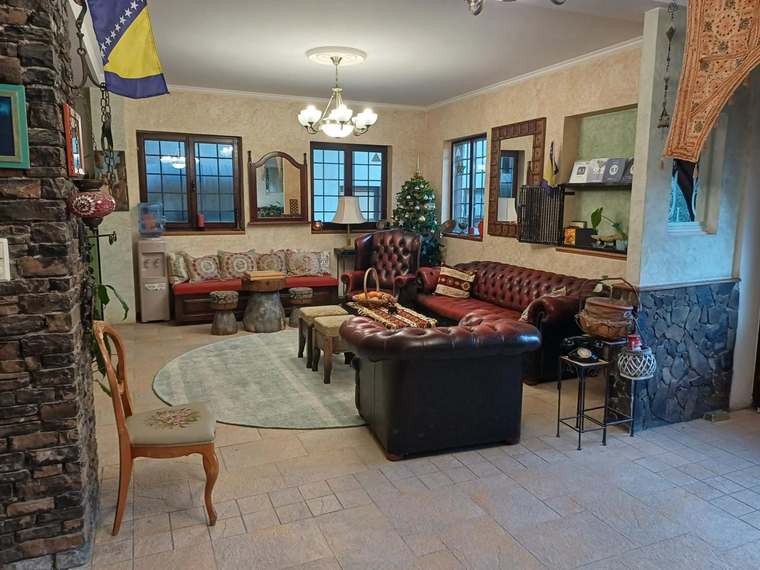 Living room in Villa Anri