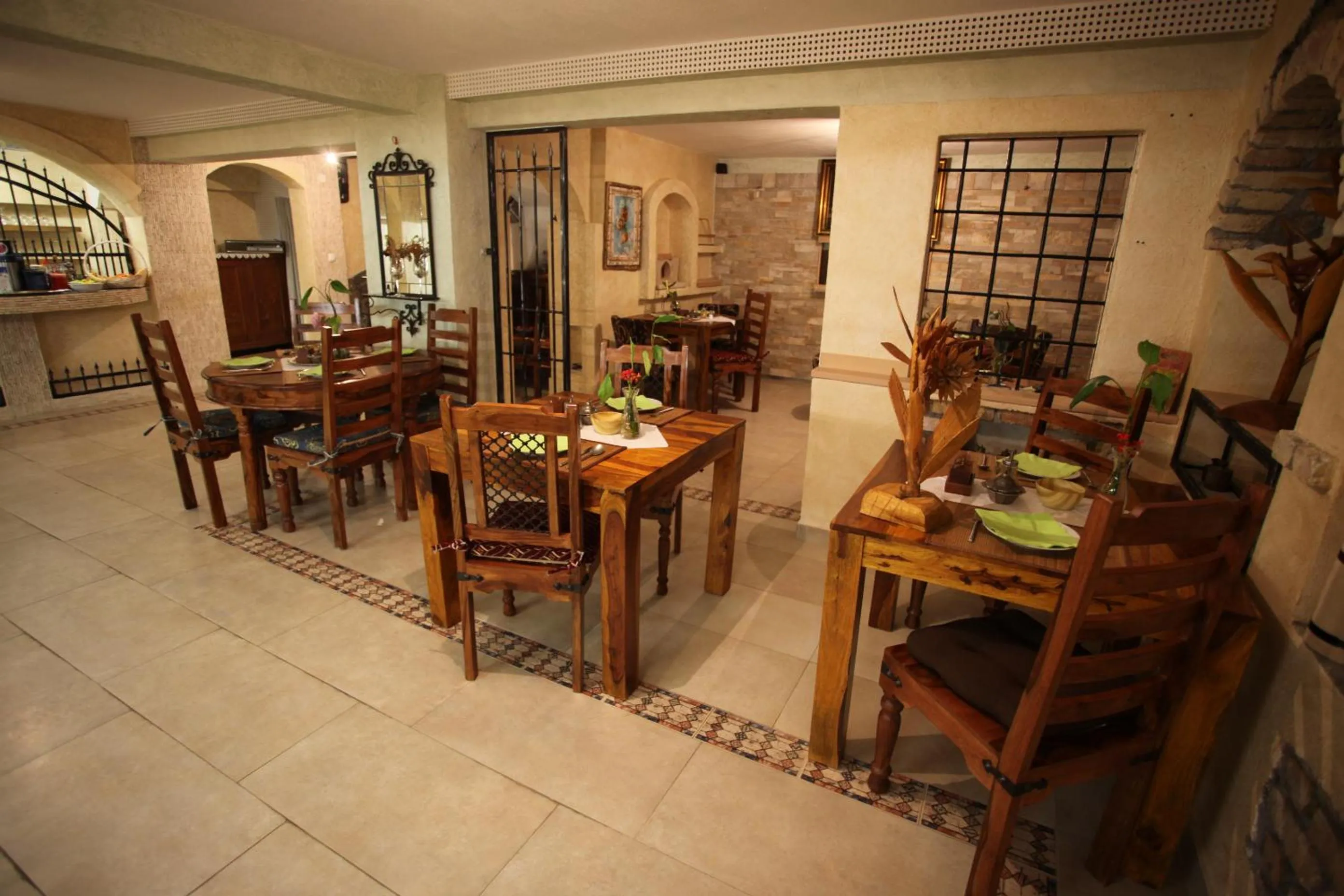 Seating area in Villa Anri